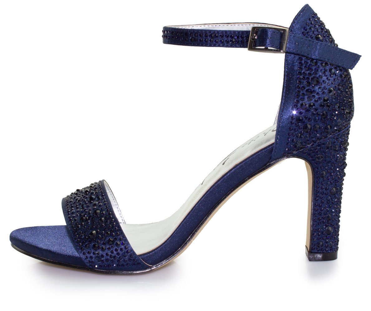 White Lady 862 zirkonia Satin-Strass Sandalette