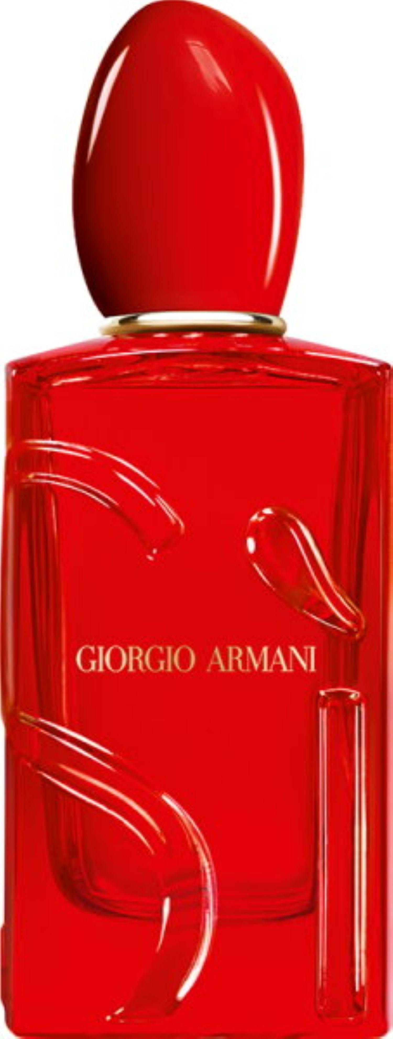 Giorgio Armani Eau de Parfum Sì Passione Red Musk, Eleganter roter Flakon als Symbol für Stärke und Weiblichkeit