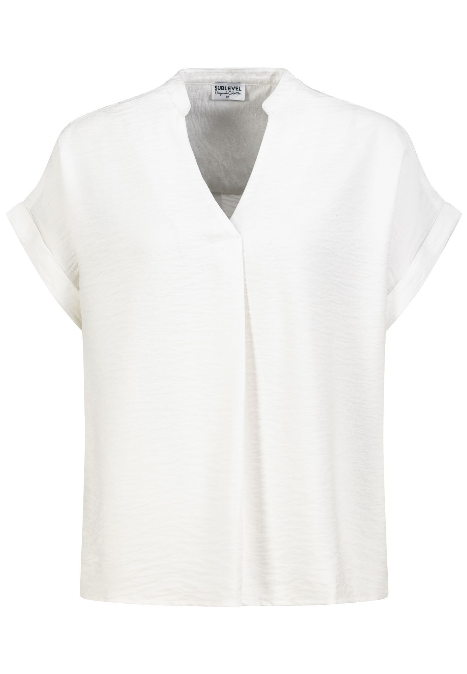 SUBLEVEL Kurzarmbluse