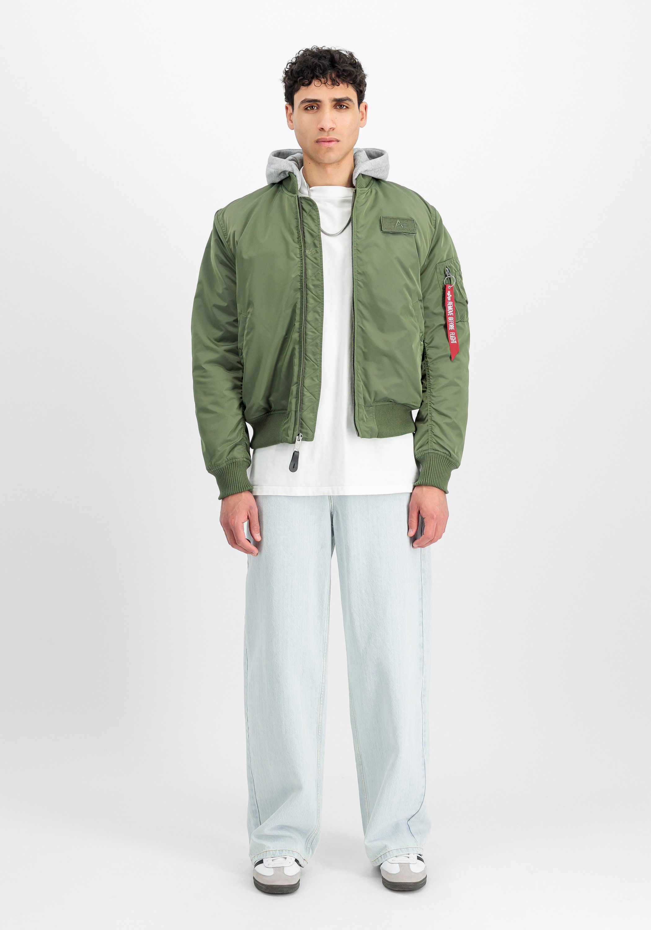 Alpha Industries Bomberjacke MA-1 TT Two Tone Hood CW