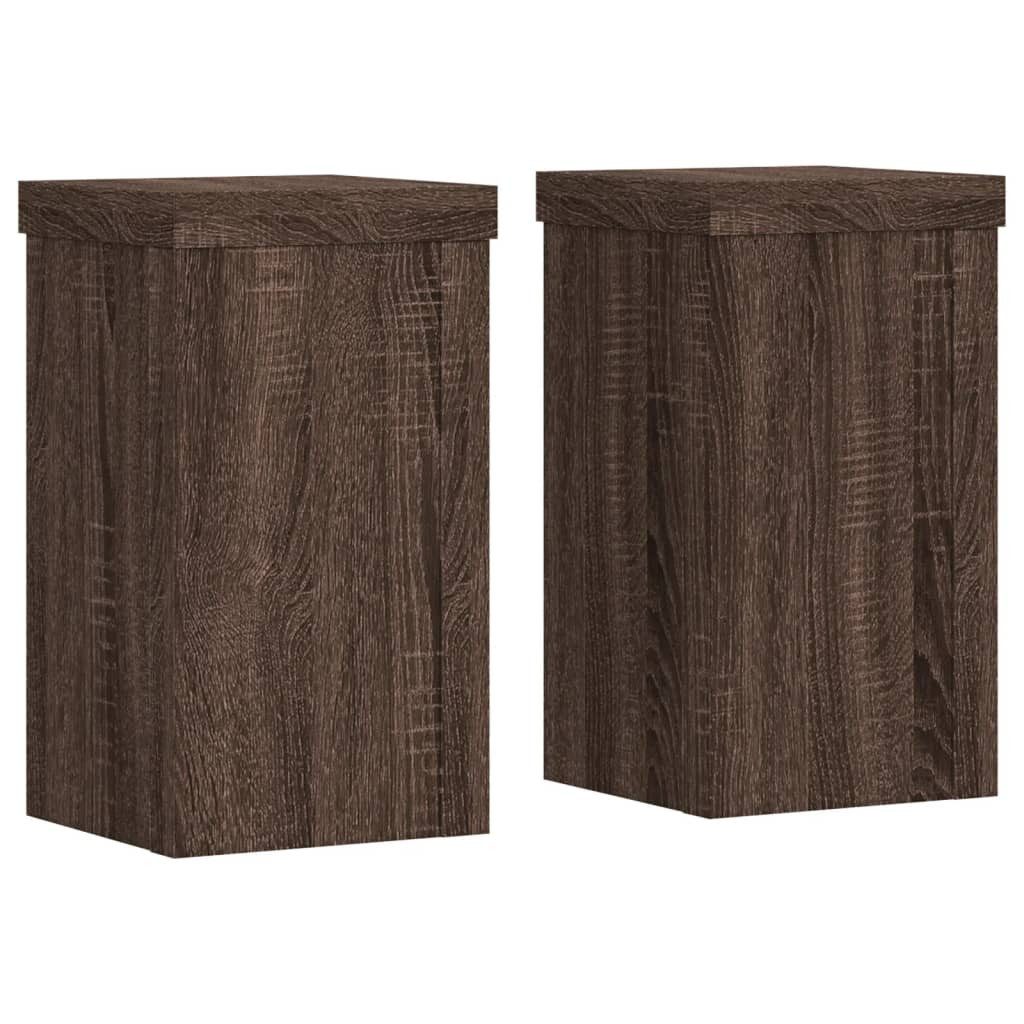 vidaXL Blumenständer Pflanzenständer 2 Stk. Braun günstig online kaufen