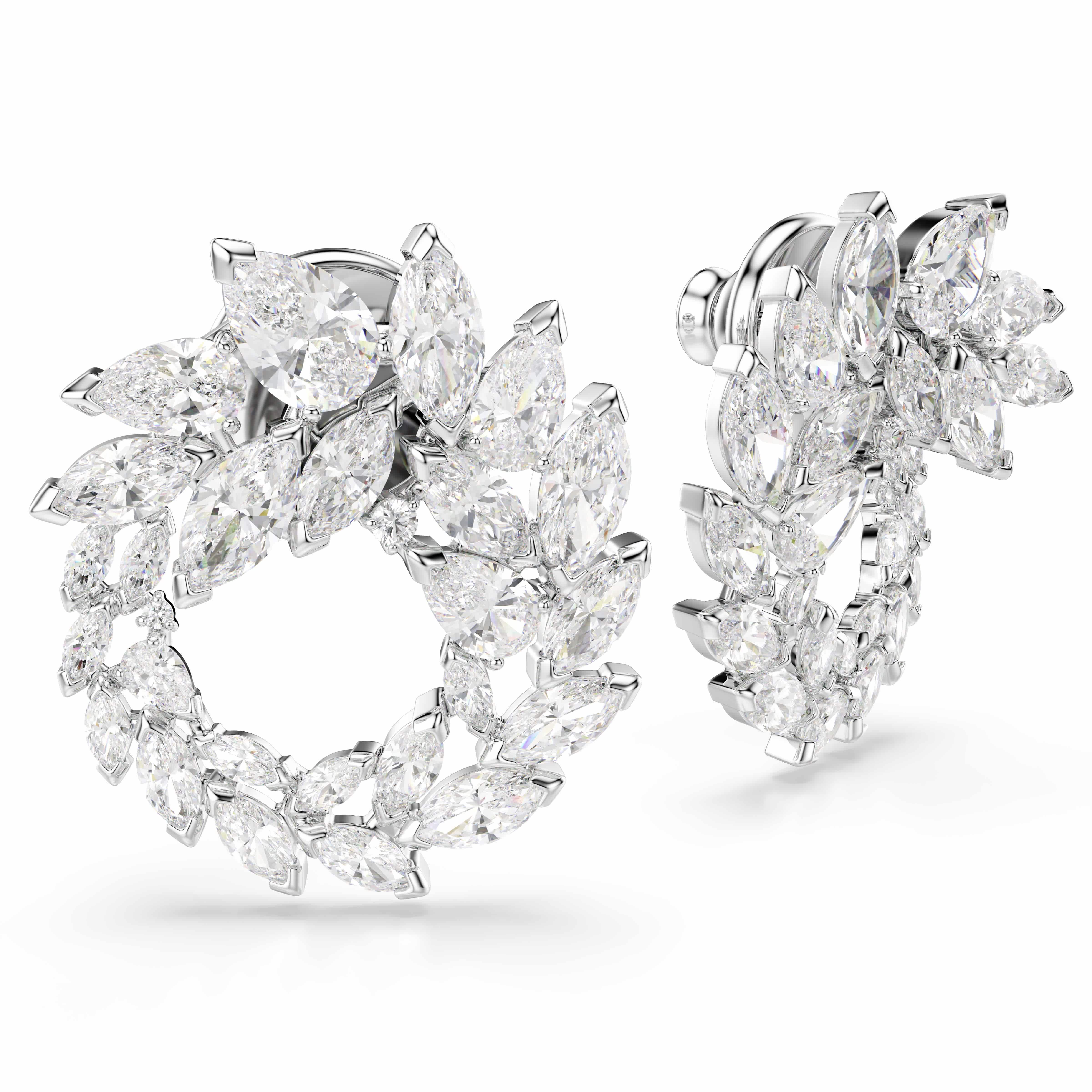 Swarovski Paar Ohrstecker Schmuck Geschenk MESMERA Ohrringe, mit Swarovski® Kristall
