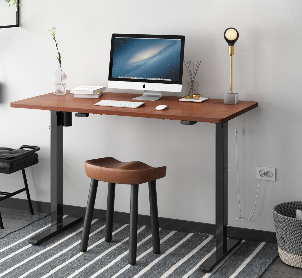 FLEXISPOT Schreibtisch EG1/EF1/EP1 grau/schwarz/weiß (1-St), EG1, Elektrisch höhenverstellbares Tischgestell