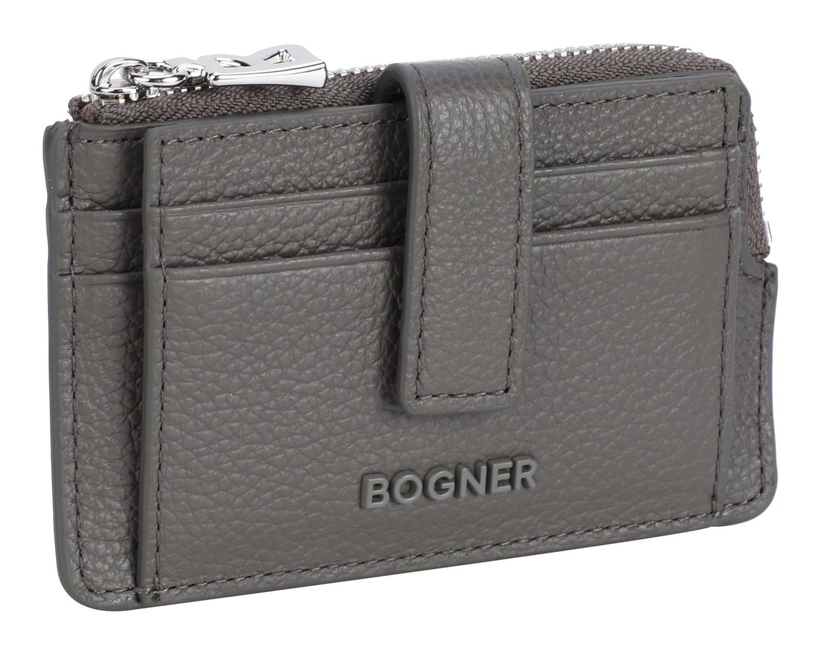 BOGNER Kartenetui Elli Purse, aus echtem Rindsleder mit RFID-Blocker Schutz
