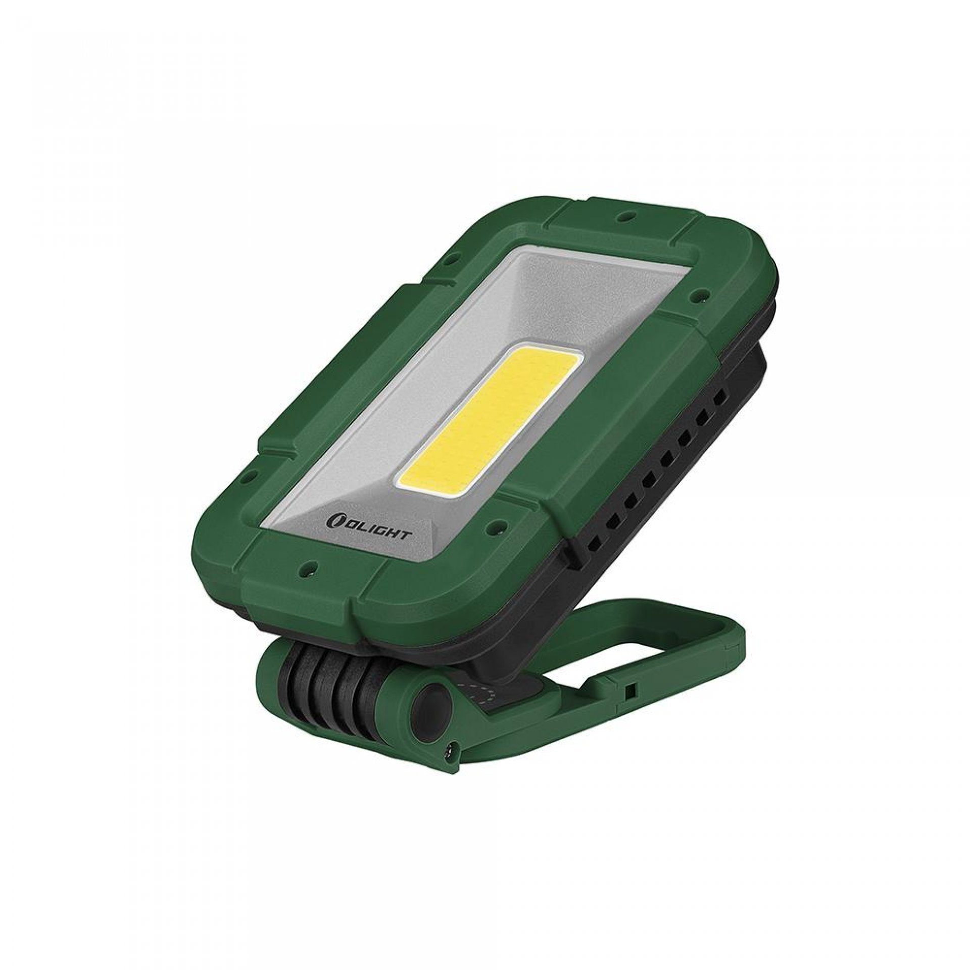 OLIGHT Arbeitsleuchte Olight Swivel Pro Max Arbeitslampe 1600 Lumen, für Camping, Angeln, Werkstatt, Notfall, Autoreparatur Mossgrün