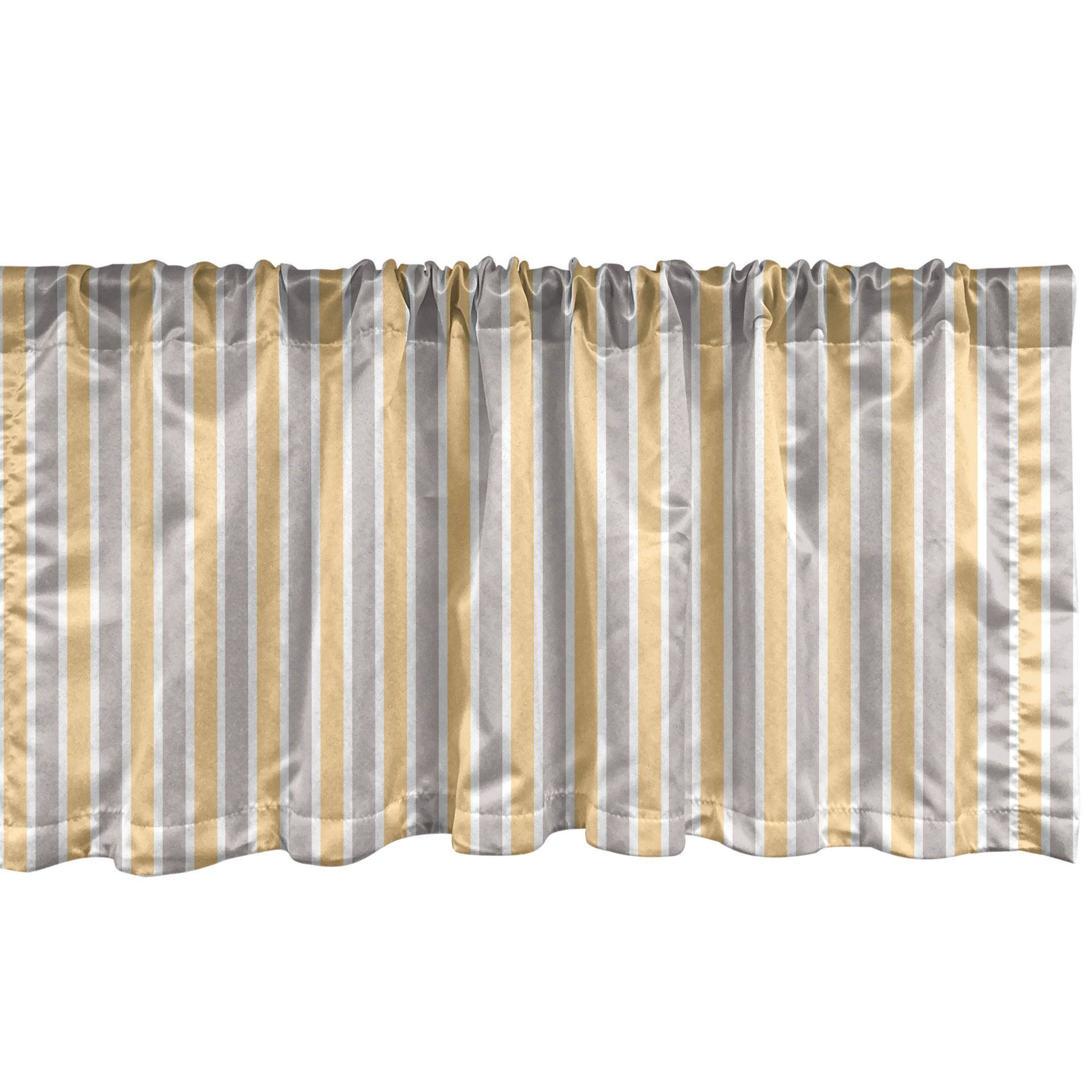 Scheibengardine »Vorhang Volant für Küche Schlafzimmer Dekor mit  Stangentasche«, Abakuhaus, Geometrisch Blau Weiß Gestreift online kaufen |  OTTO