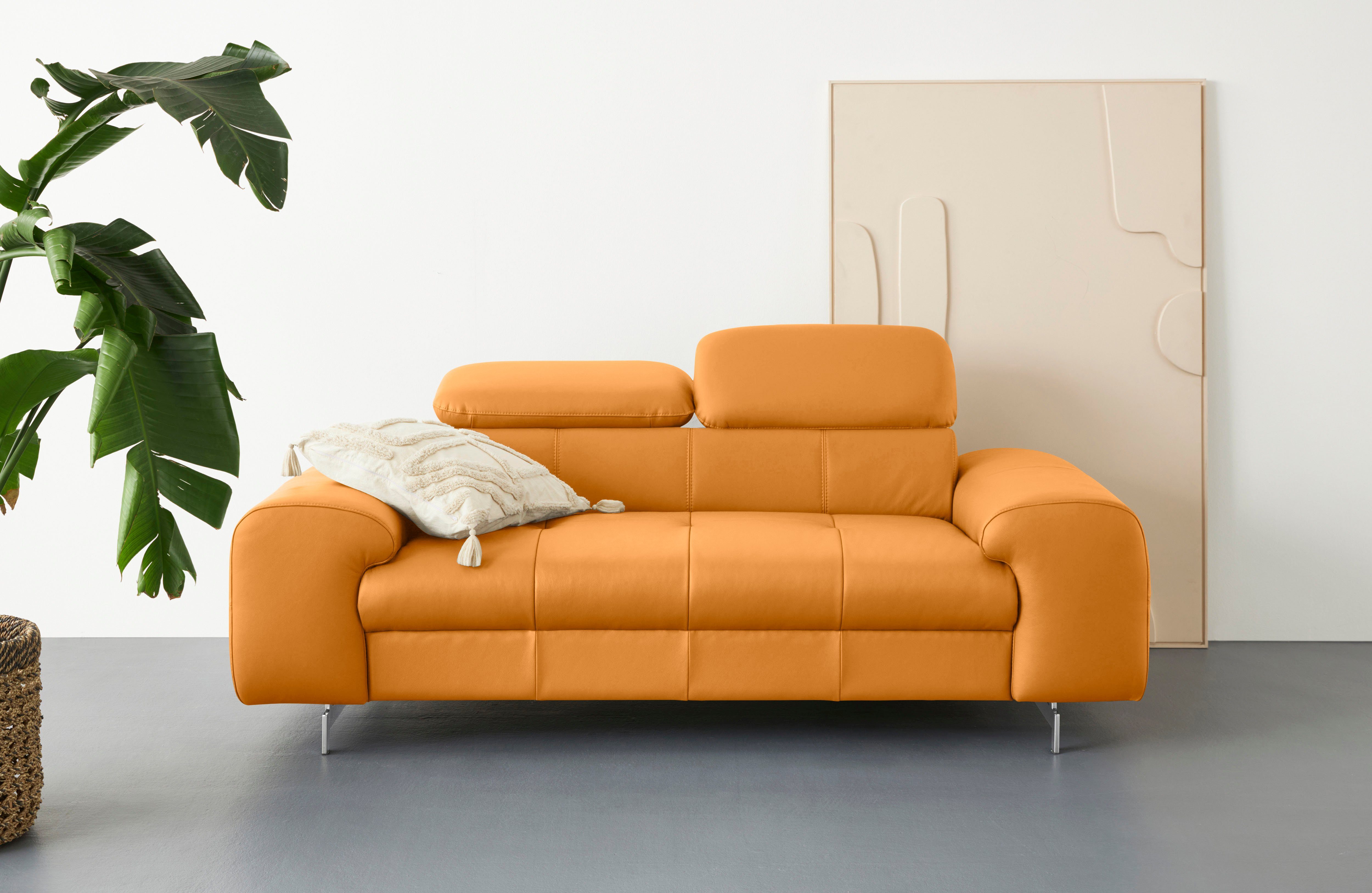 COTTA 2-Sitzer Chef, Big-Sofa mit Kopfteilverstellung, günstig online kaufen