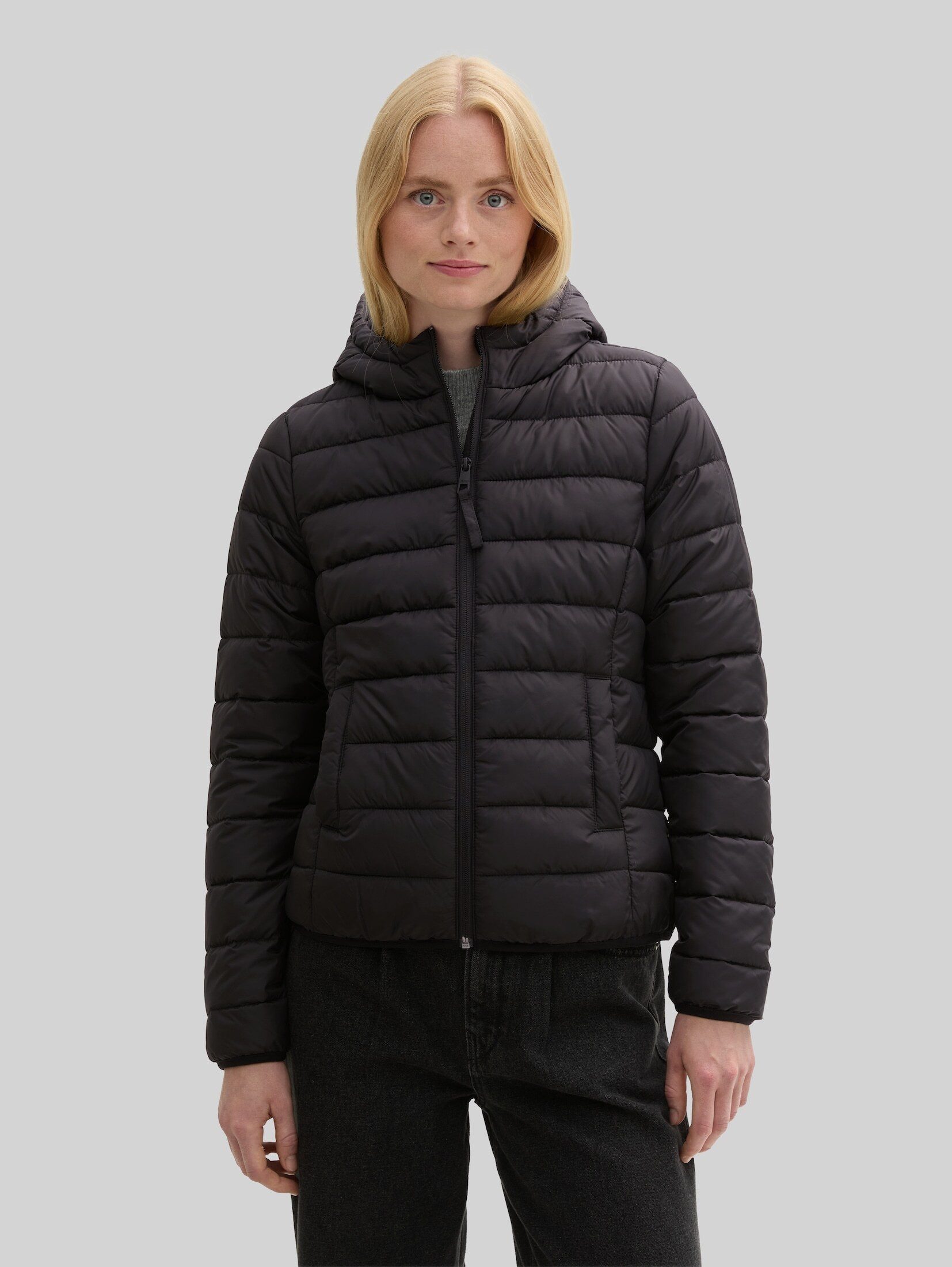 TOM TAILOR Denim Steppjacke Jacken Lightweight Steppjacke mit Kapuze