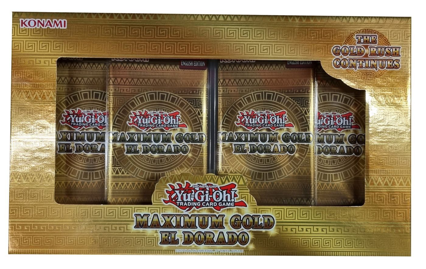 Konami Sammelkarte YGO Maximum Gold: El Dorado Unlimited - Englische Ausgabe