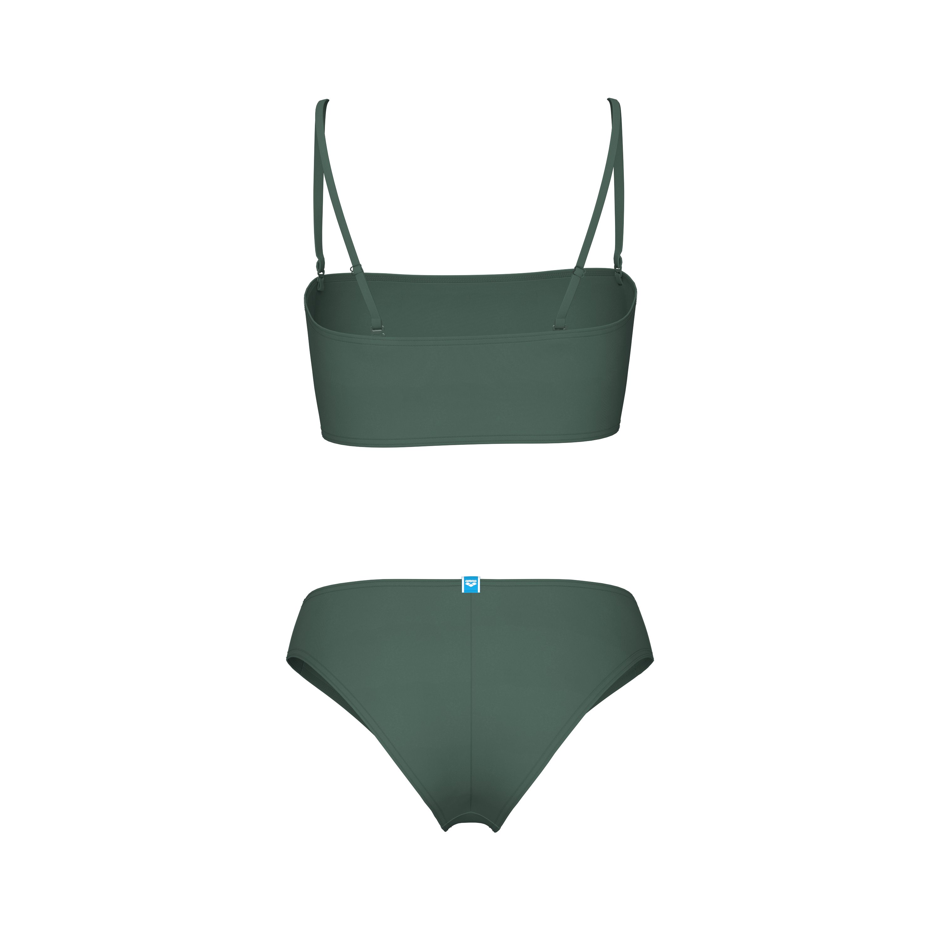 Arena bustier bikini WOMEN'S ARENA TEAM STRIPE STRAPLESS (2-pcs)