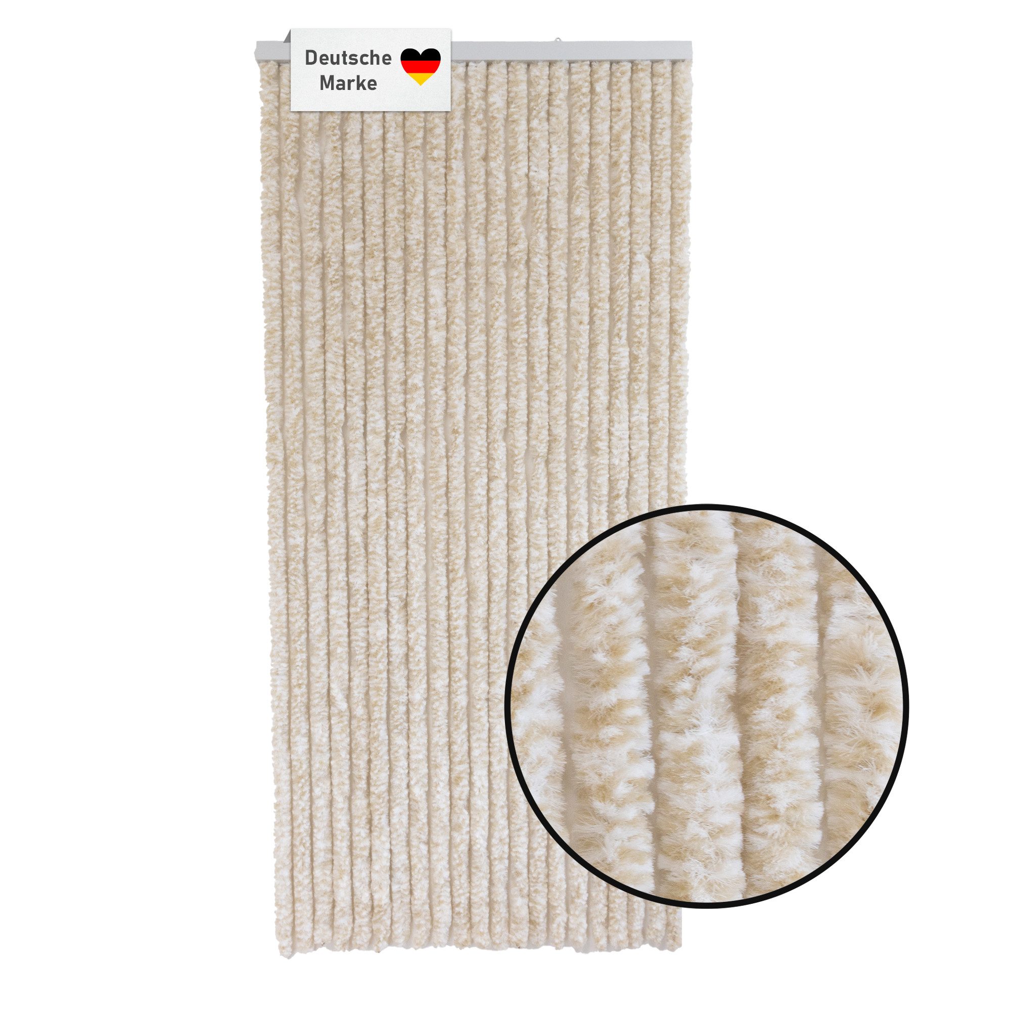 Lemodo Insektenschutz-Vorhang Flauschvorhang 90x200cm, Fliegenschutz, Türvo günstig online kaufen