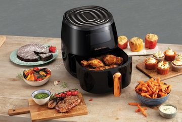 Russell Heißluftfritteuse Hobbs XL 5l [7 Kochfunktionen, inkl Tragegriff spülmaschinenfest, 1650,00 W, Timer&Temperaturregelung 80°-200°C, Fritteuse ohne Öl, Grillen, Backen