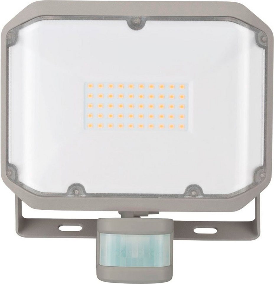 Brennenstuhl LED Außen-Wandleuchte AL 3050, Bewegungsmelder, LED fest  integriert, Warmweiß, mit PIR und Bewegungsmelder, LED Fluter zur  Wandmontage