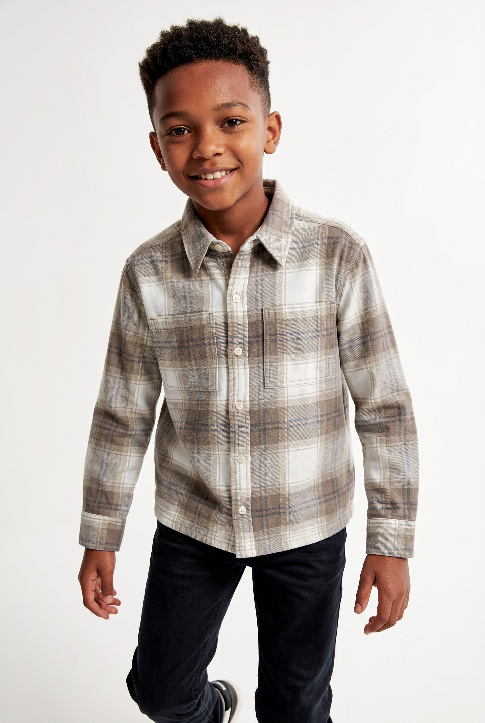 Abercrombie Kids Flanellhemd kariert, mit Brusttaschen, for boys