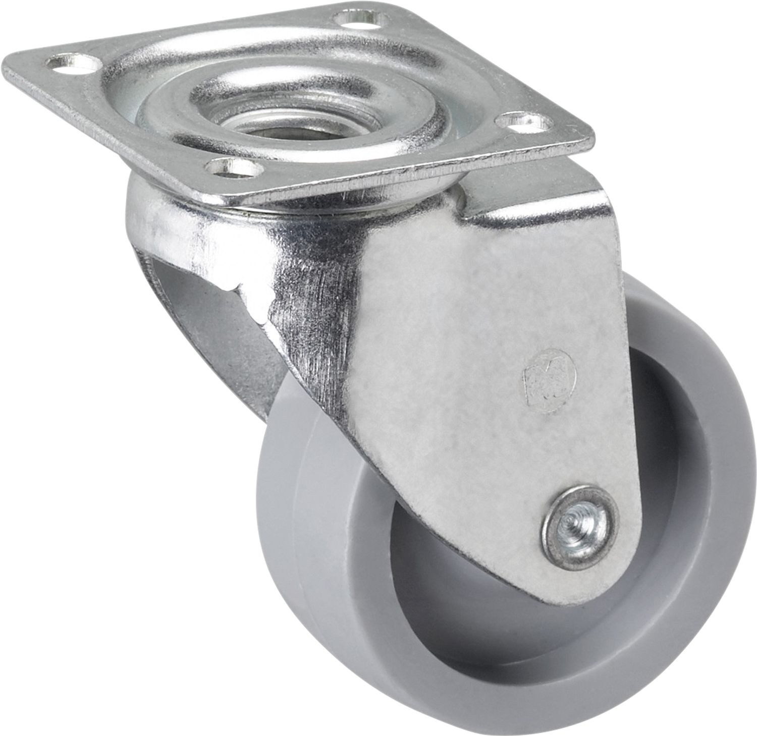 Metafranc Möbelrolle METAFRANC Lenkrolle Möbellenkrolle 800540 45 Mm Mit Platte