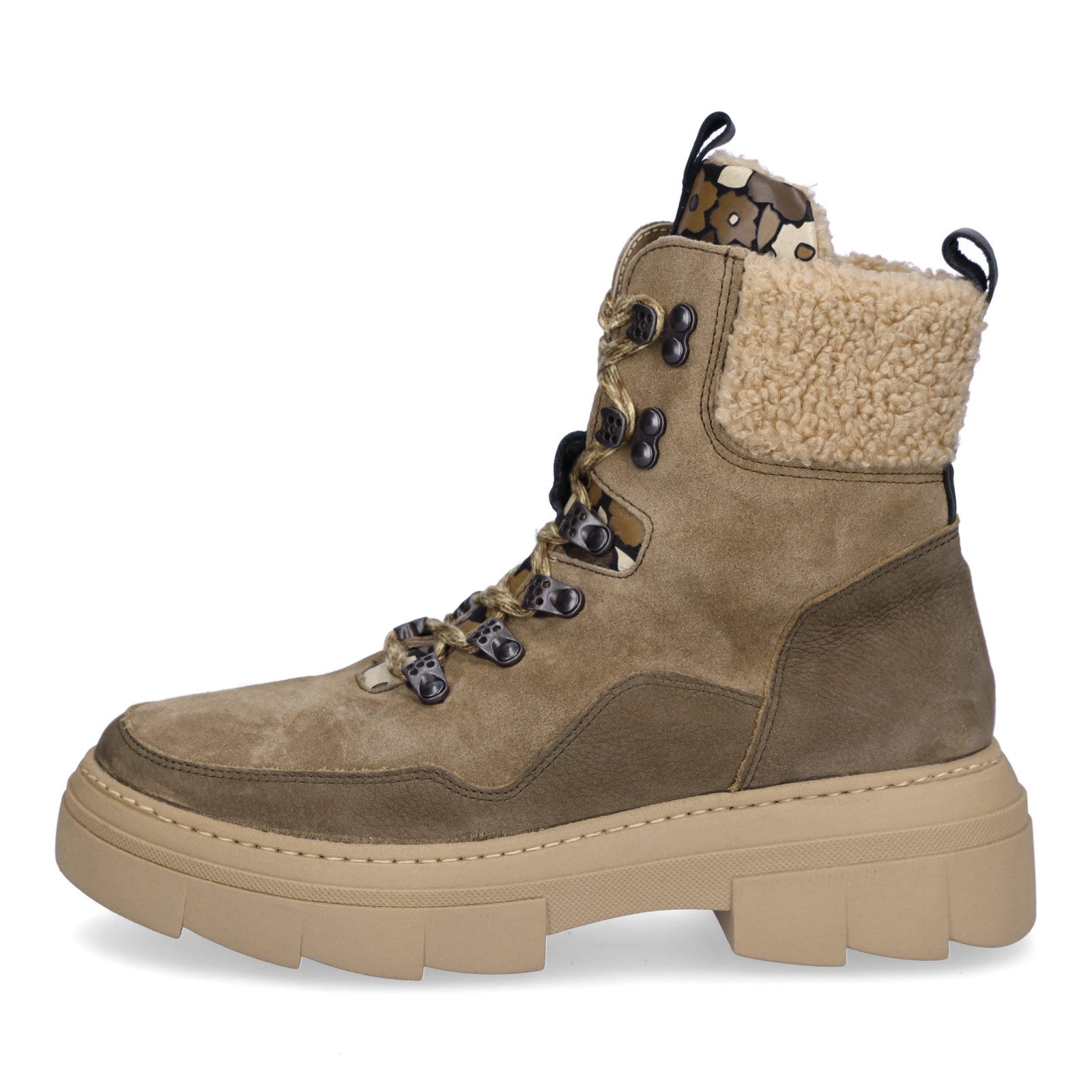 Waldläufer Waldläufer Damen Schnürboot Saiga taupe Schnürboots