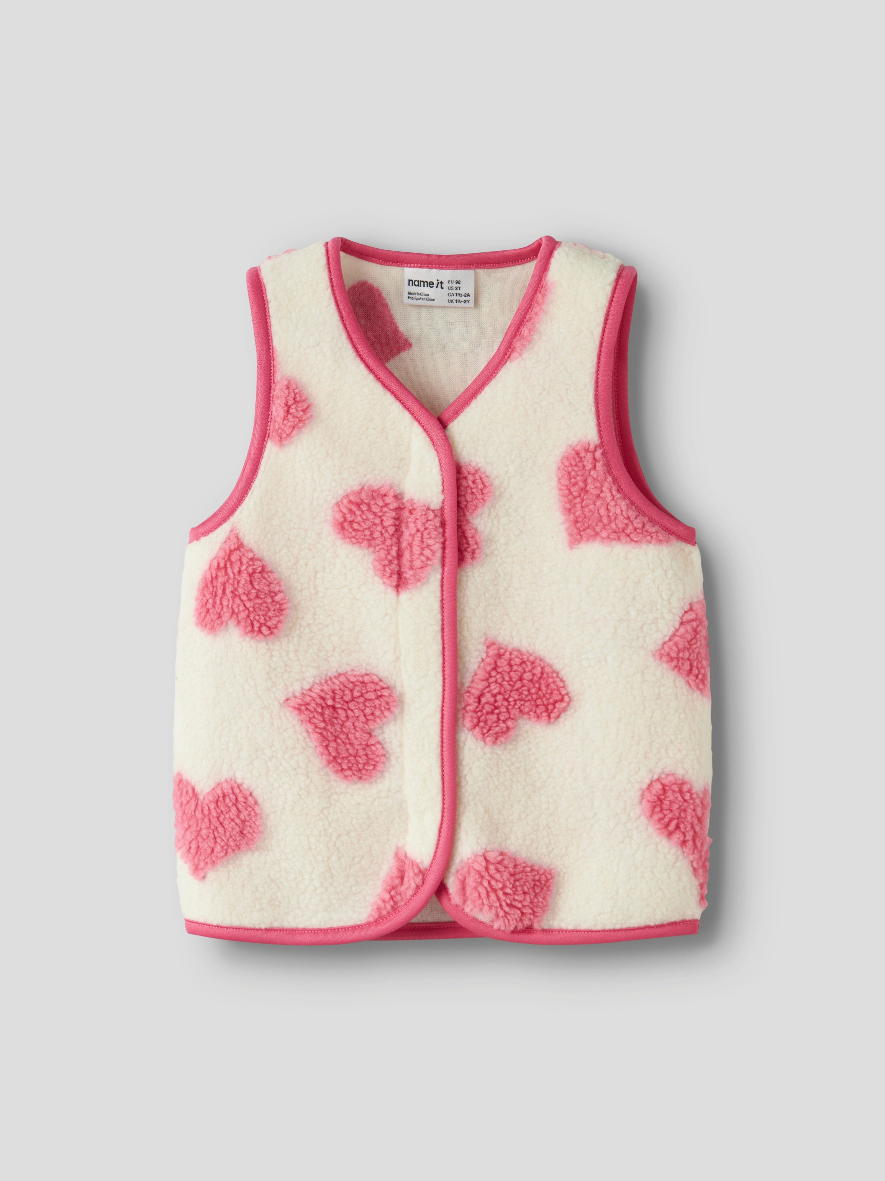 Name It Fleeceweste NMFLARA TEDDY VEST Kunstfaser