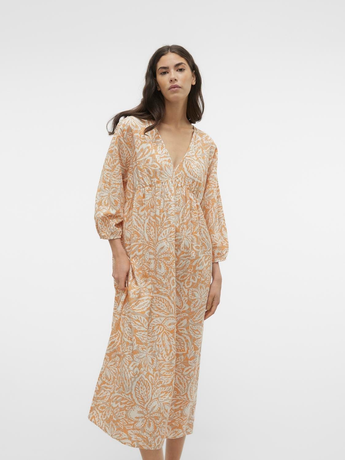 Sommerkleid VMNETHE 3/4 7/8 DRESS WVN