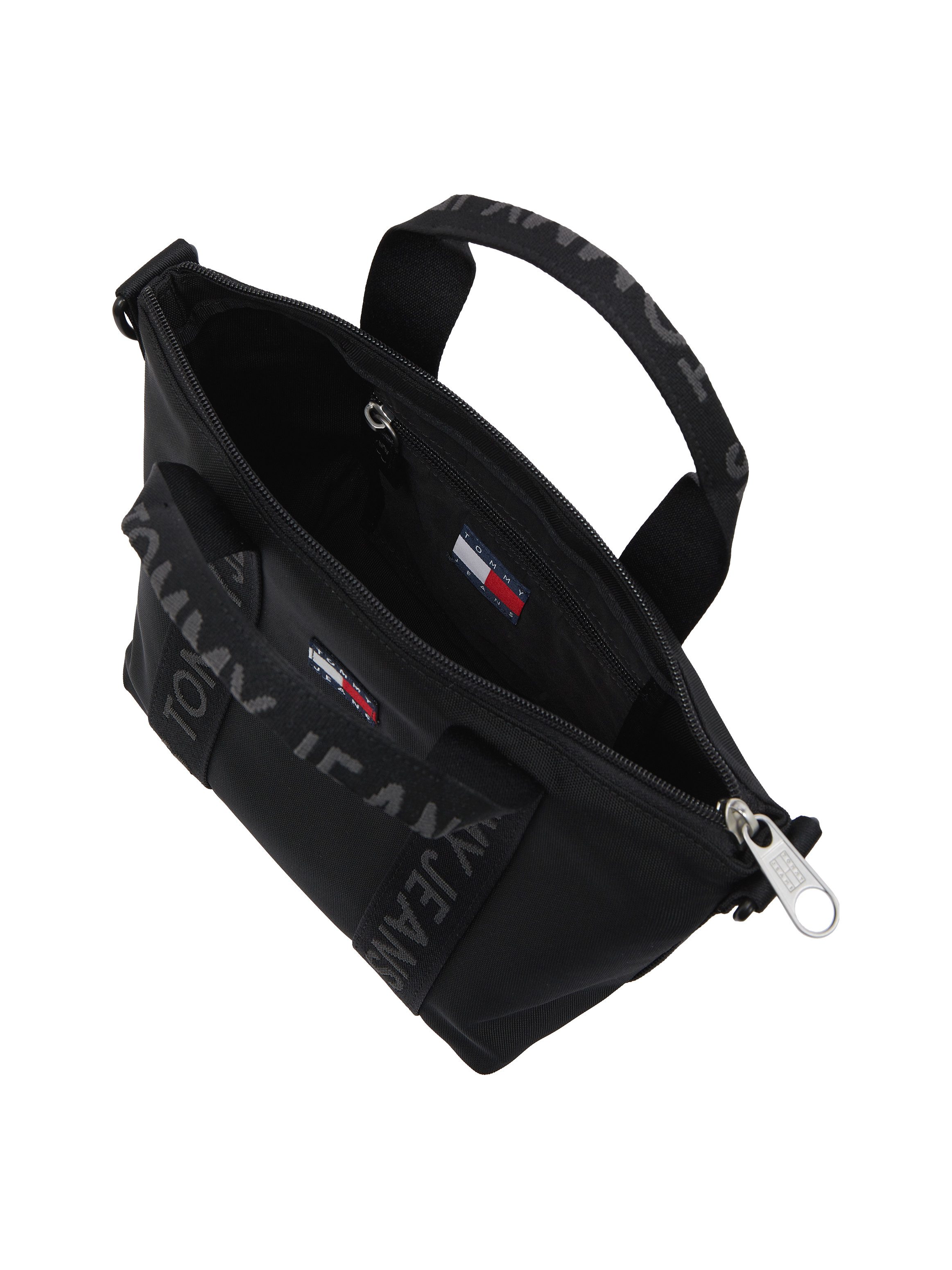 Tommy Jeans tote bag TJW ​​ESS DAILY MINI TOTE, women's handbags, shoulder bag, shoulder bag with logo flag