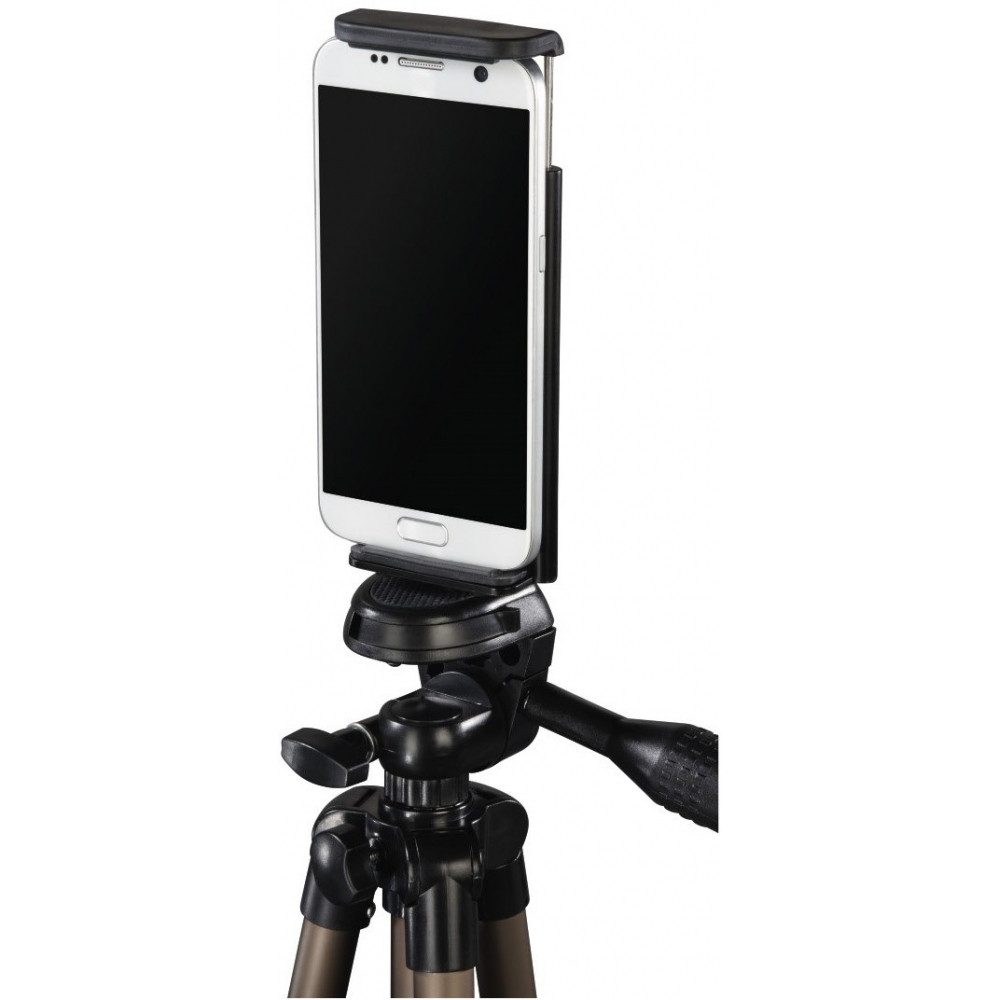 Hama Hama Stativ 106-3D für Smartphone und Tablet Dreibeinstativ (Elegantes champagnerfarbenes Design)