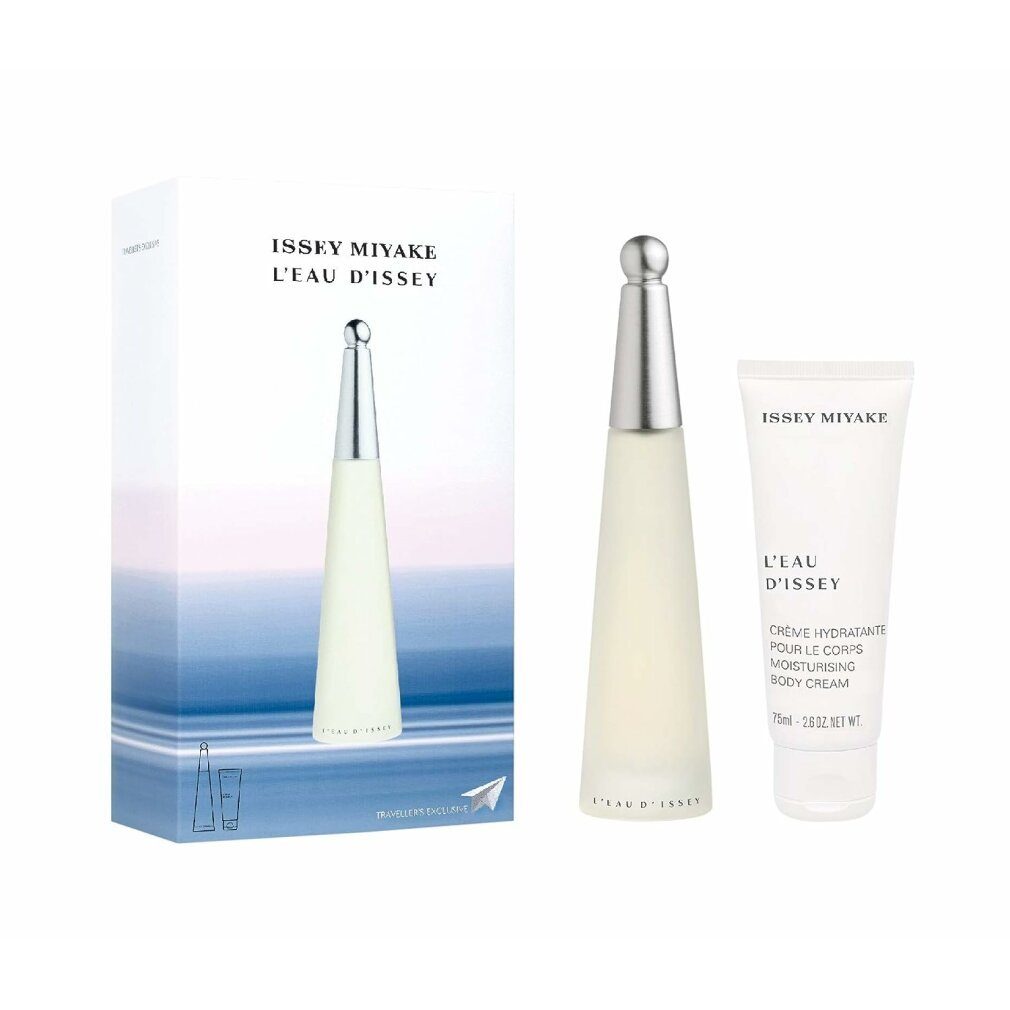 Issey Miyake Duft-Set L'Eau D'Issey Eau De Toilette Spray 100ml Set 3 Artikel