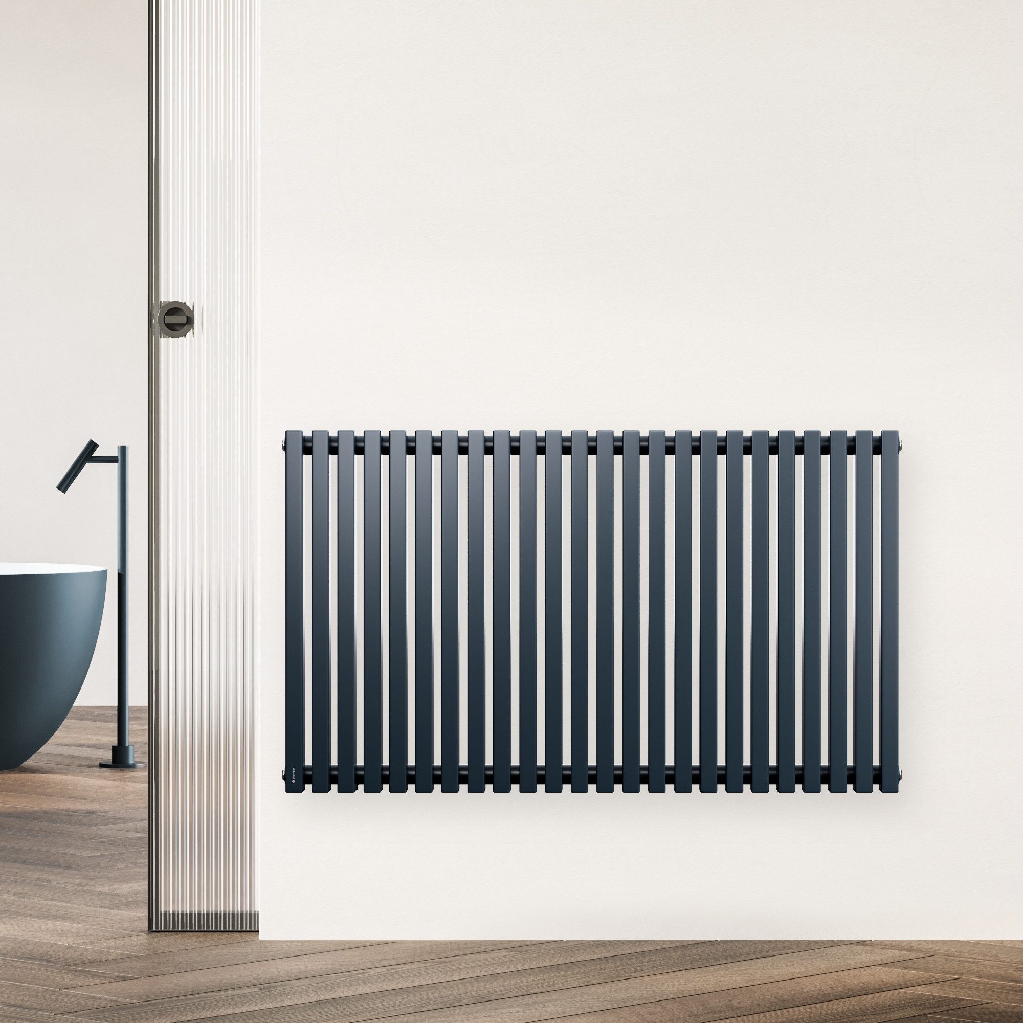 blumfeldt Heizkörper Delgado, Heizkörper Badzimmer Warmwasser Wandmontage Indoor Heater