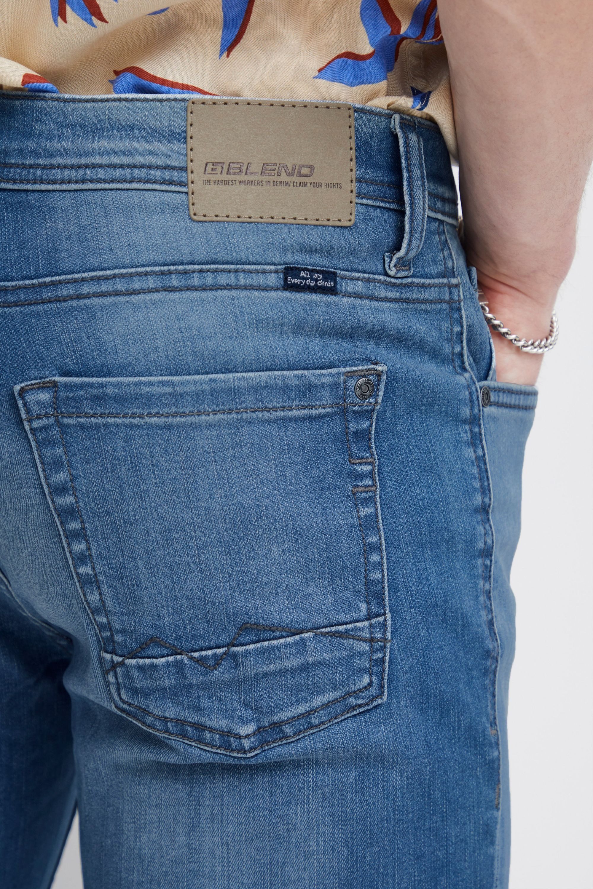 Blend Jeansshorts BHDenim Lässige Jeansshorts