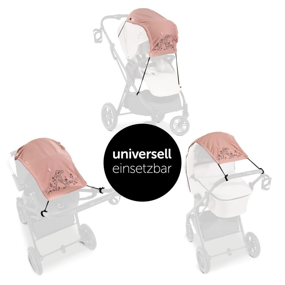 Hauck - Universal Sonnensegel für Kinderwagen - Grey 
