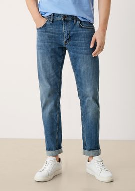 s.Oliver Stoffhose Jeans York / Regular Fit / Mid Rise / Straight Leg Waschung