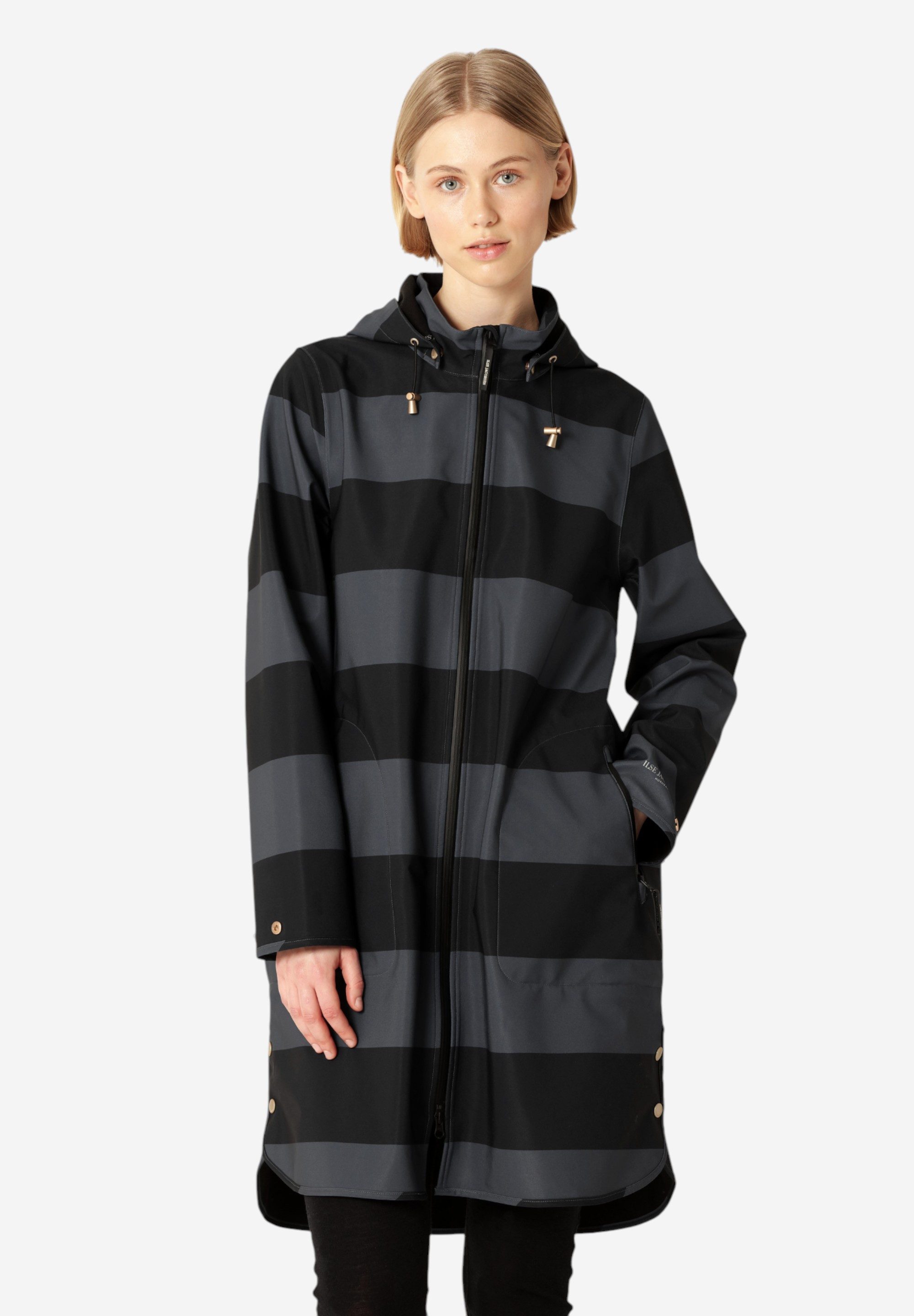 Ilse Jacobsen Regenjacke RAIN128ST Hoher Tragekomfort, perfekt für Regenwetter, weich & bequem