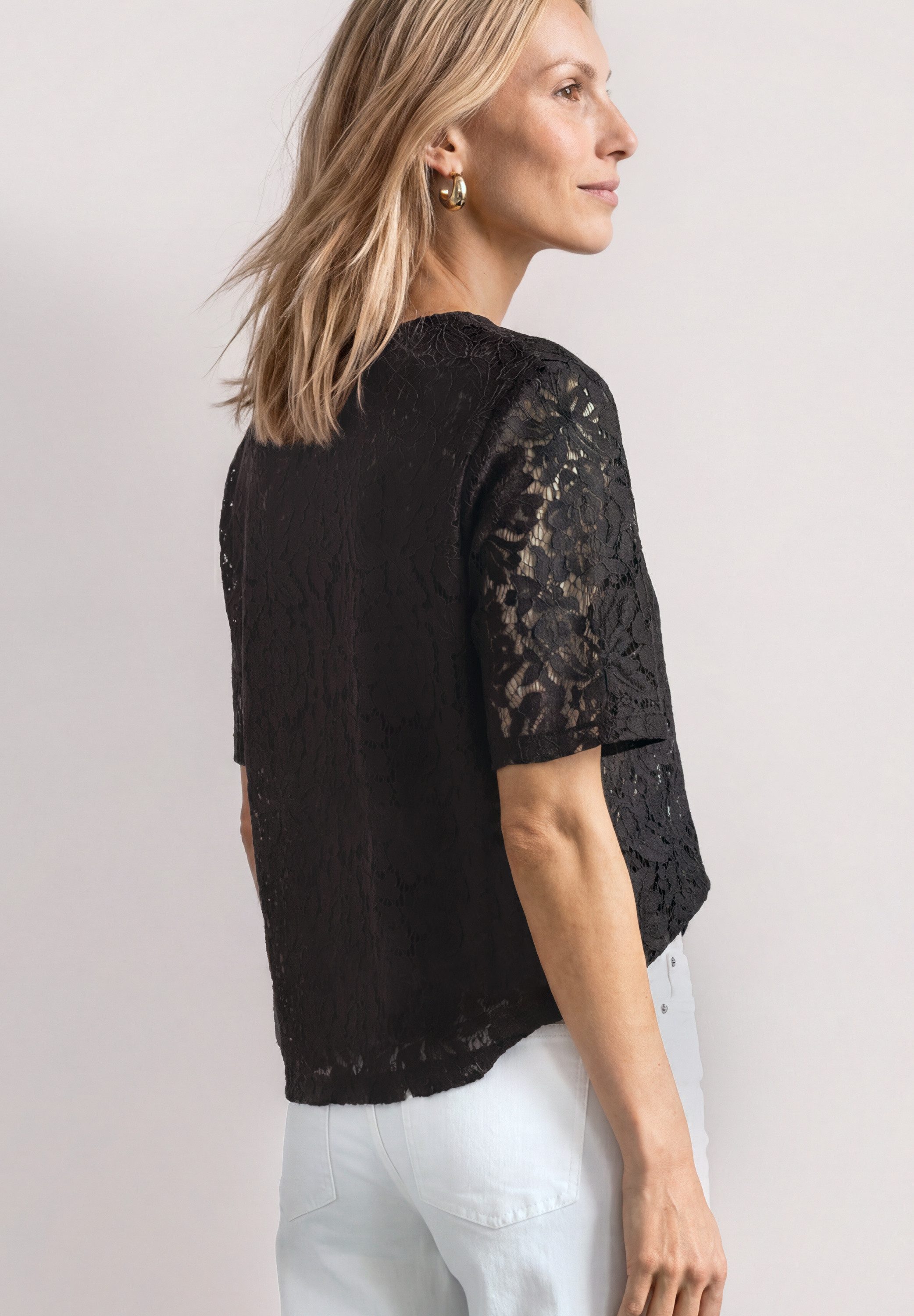 STREET ONE 2-in-1-Shirt mit Spitze