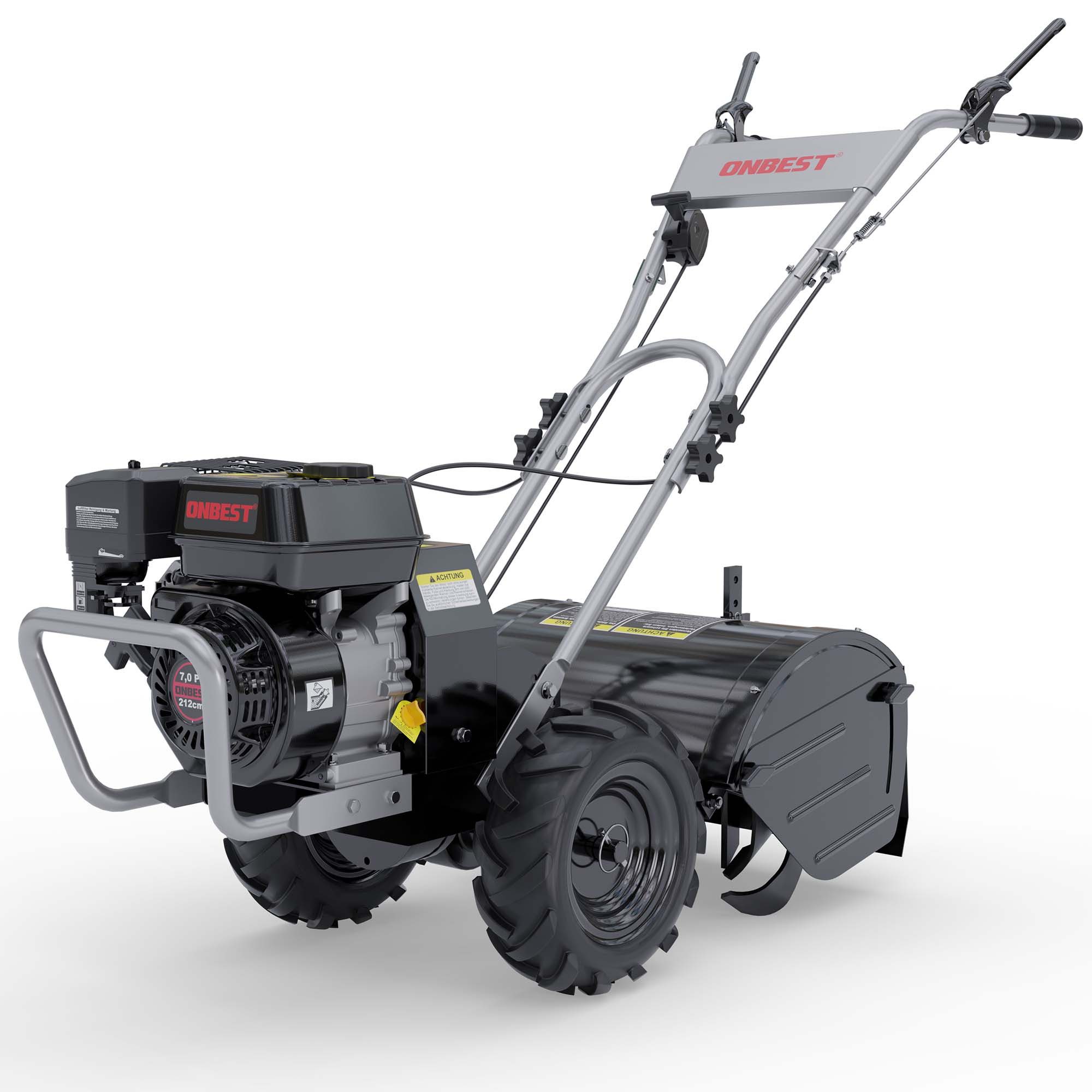 Onbest Benzinmotorhacke T4150 mit Frontbügel, 53 günstig online kaufen