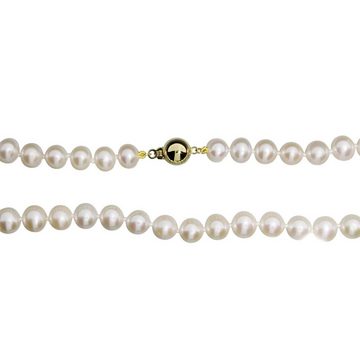 OSTSEE-SCHMUCK Perlenkette - Ingrid 7 - Gold 585/000 - Zuchtperle (1-tlg)