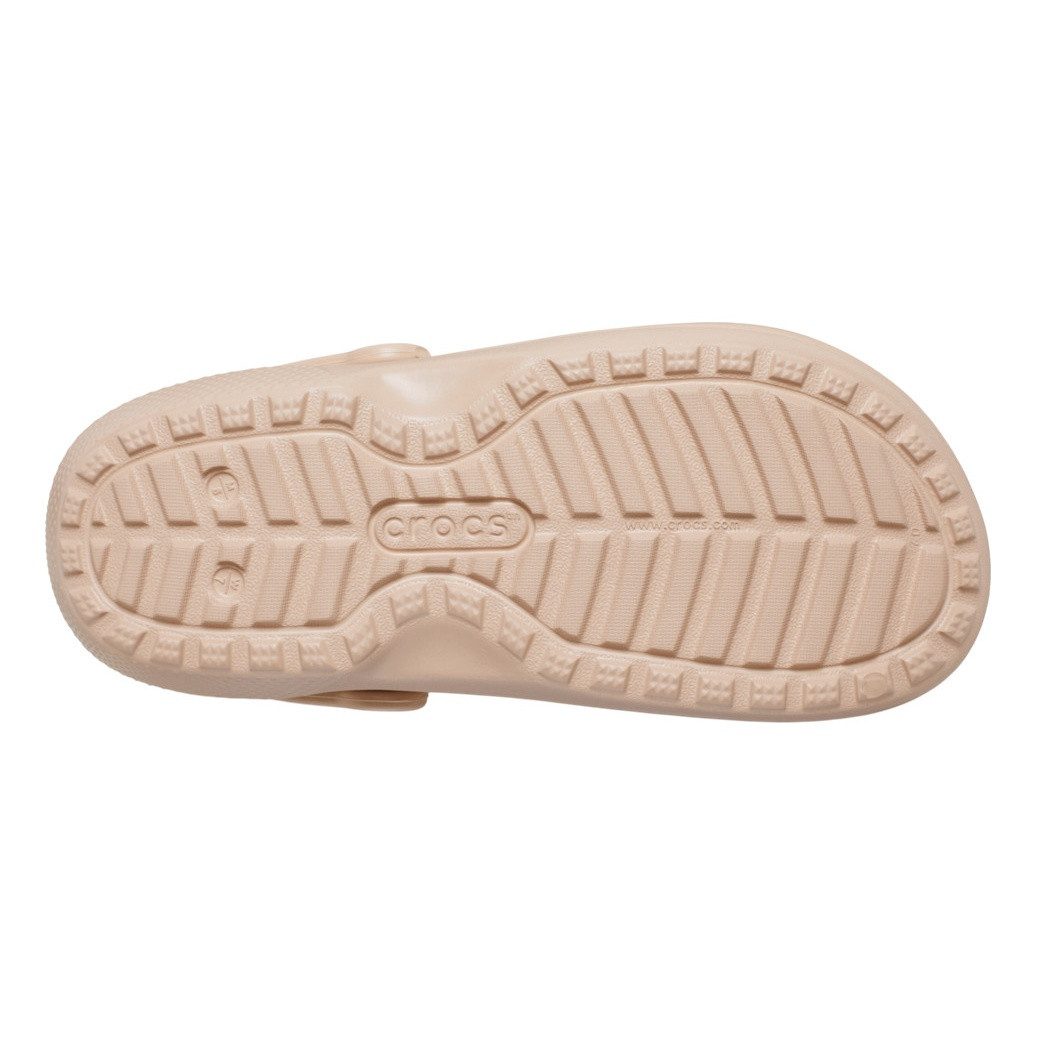 Crocs Sandale Classic Lined Clog (mit Innenfutter) caramelpink - 1 Paar Badeschuh