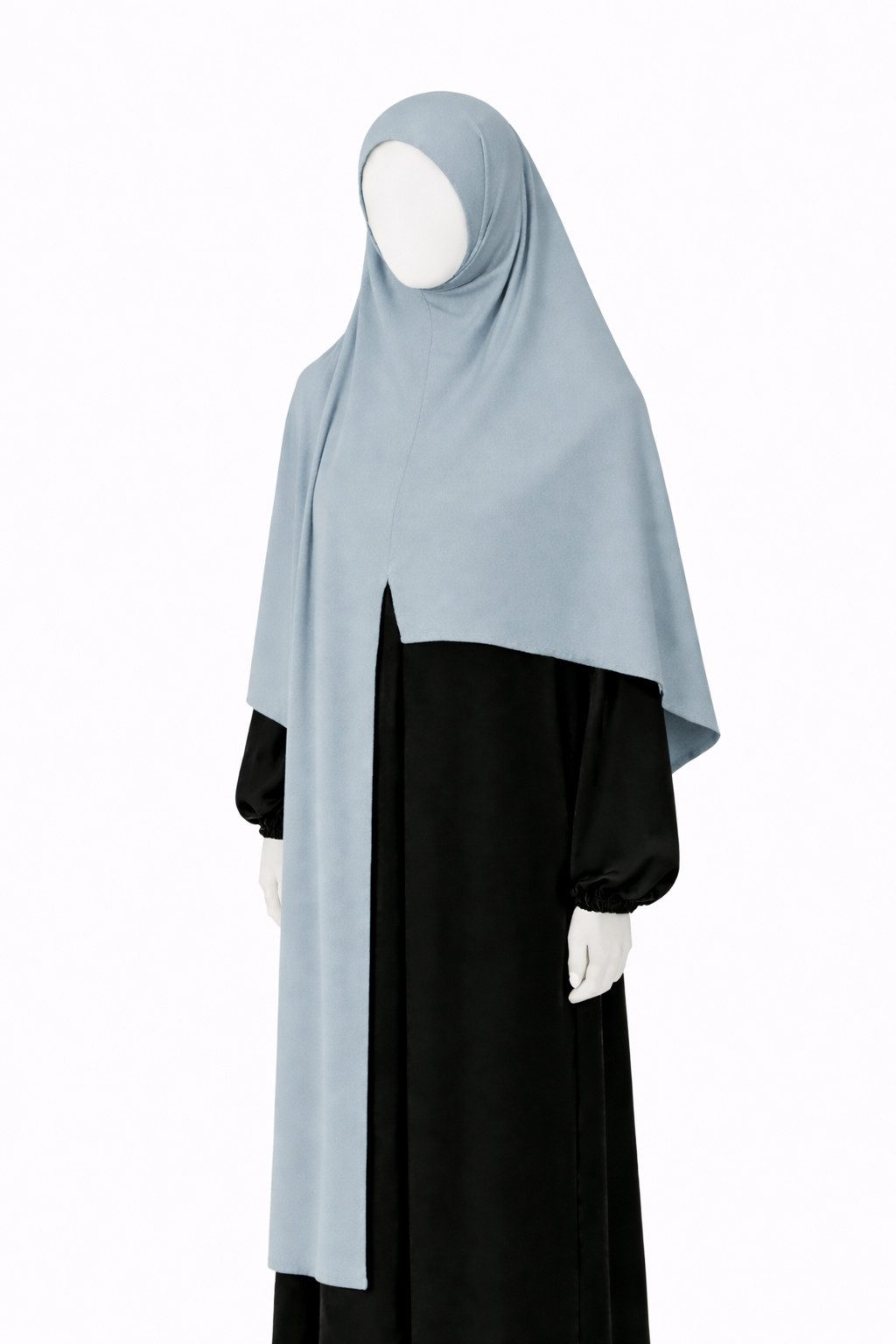 Aymasal Hijab Easy Jersey Hijab to-go Kopftuch Schal Tuch Islam Extra lang 180x70 (Einzelstück, 1-St., Einzelartikel) Easy Hijab mit Frontnaht aus Viskose Stretch Komfort