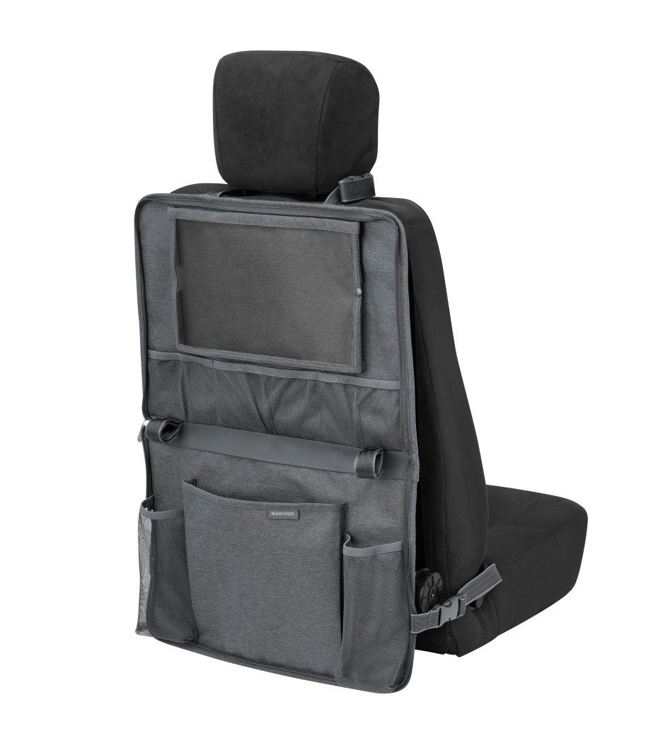 Maxi-Cosi Kindersitzbezug Maxi-Cosi Auto Organizer Rücksitz, 4 Fächer inkl. Tablethalter, Mit Au, Mehrere Fächer Für das Auto und den Kinderwagen Schnelle Installati…