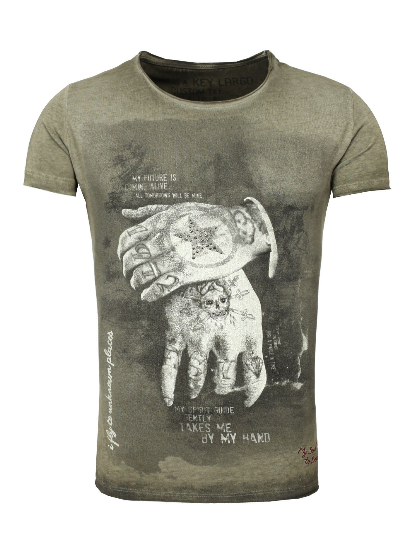 Key Largo T-Shirt MT ALIVE round (1er)