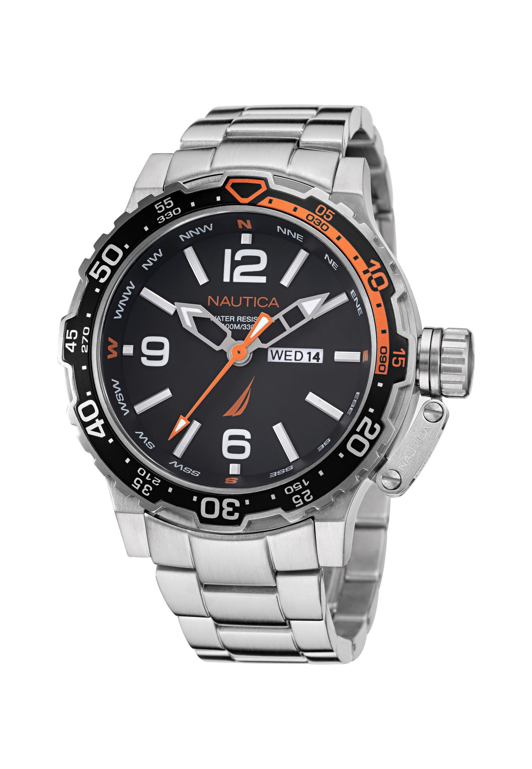 NAUTICA Quarzuhr GLENROCK LAGOON, (1-tlg), Quarz-Analoguhr günstig online kaufen