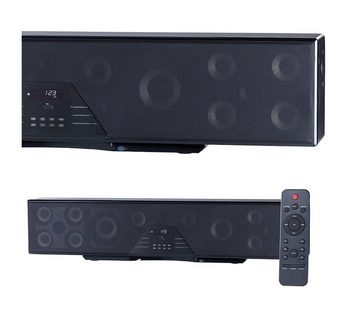 auvisio 6-Kanal-3D-Soundbar 5.1-Surround-Sound 4.0, HDMI, 250 Watt Soundbar (Bluetooth, 125 W, insgesamt 15 Lautsprecher)