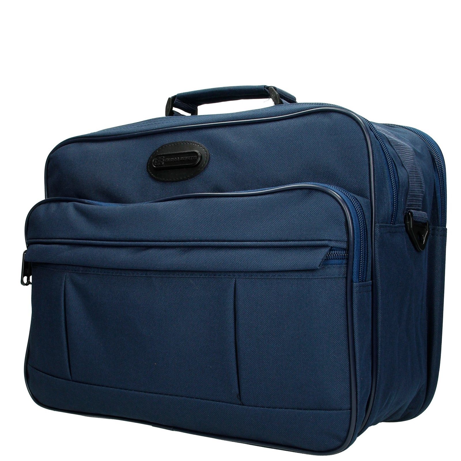 Arbeitstasche, HTI-Living Aktentasche Reisetasche Schultertasche Blau