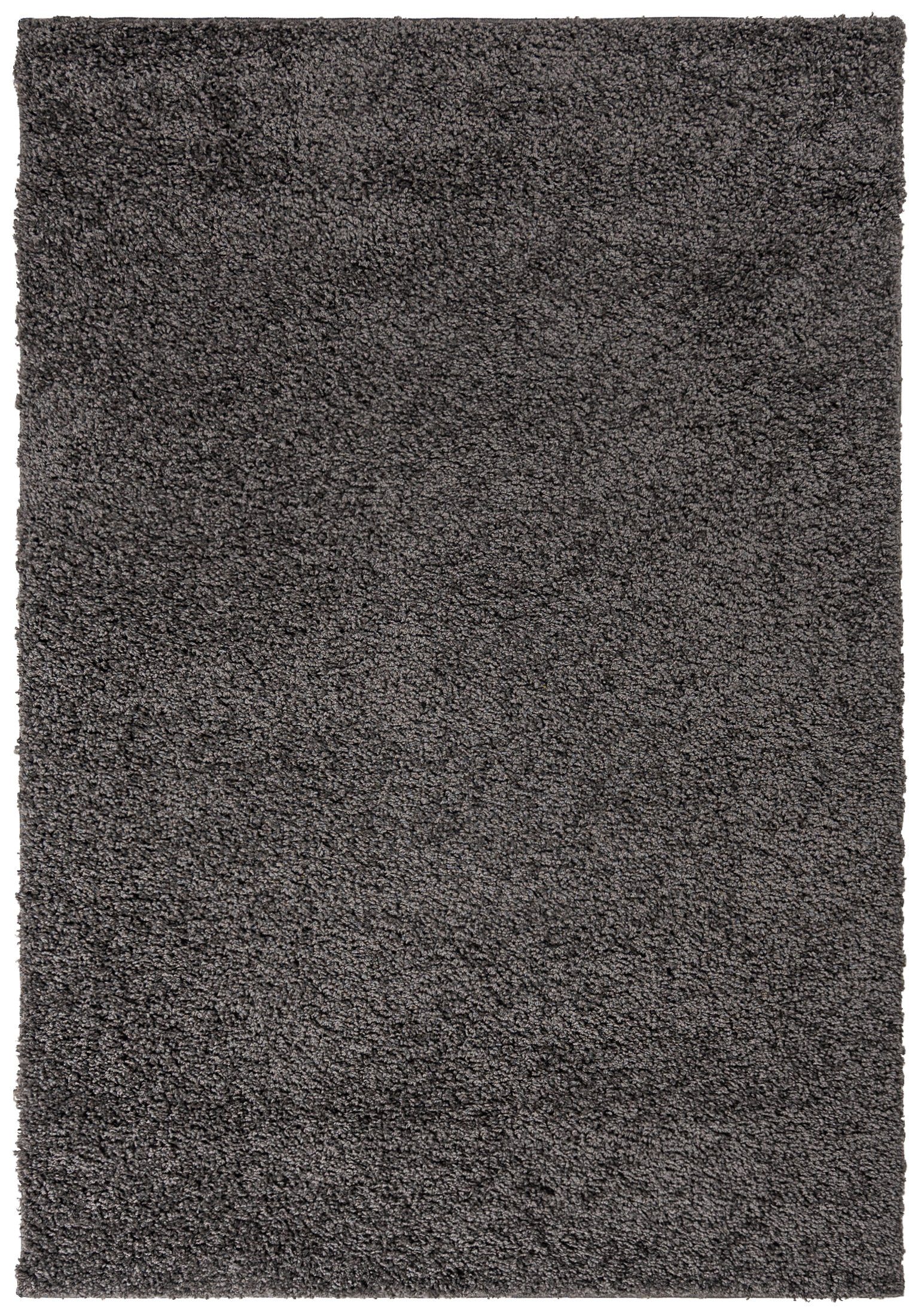 Hochflor-Teppich Hochflor Shaggy Teppich für Höhe Einfarbig Pflegeleicht, x 30 cm, 7388A 1 150 Langflor, Weich Grau Mazovia, Rechteckig, / Uni, Grau, mm - Wohnzimmer 80