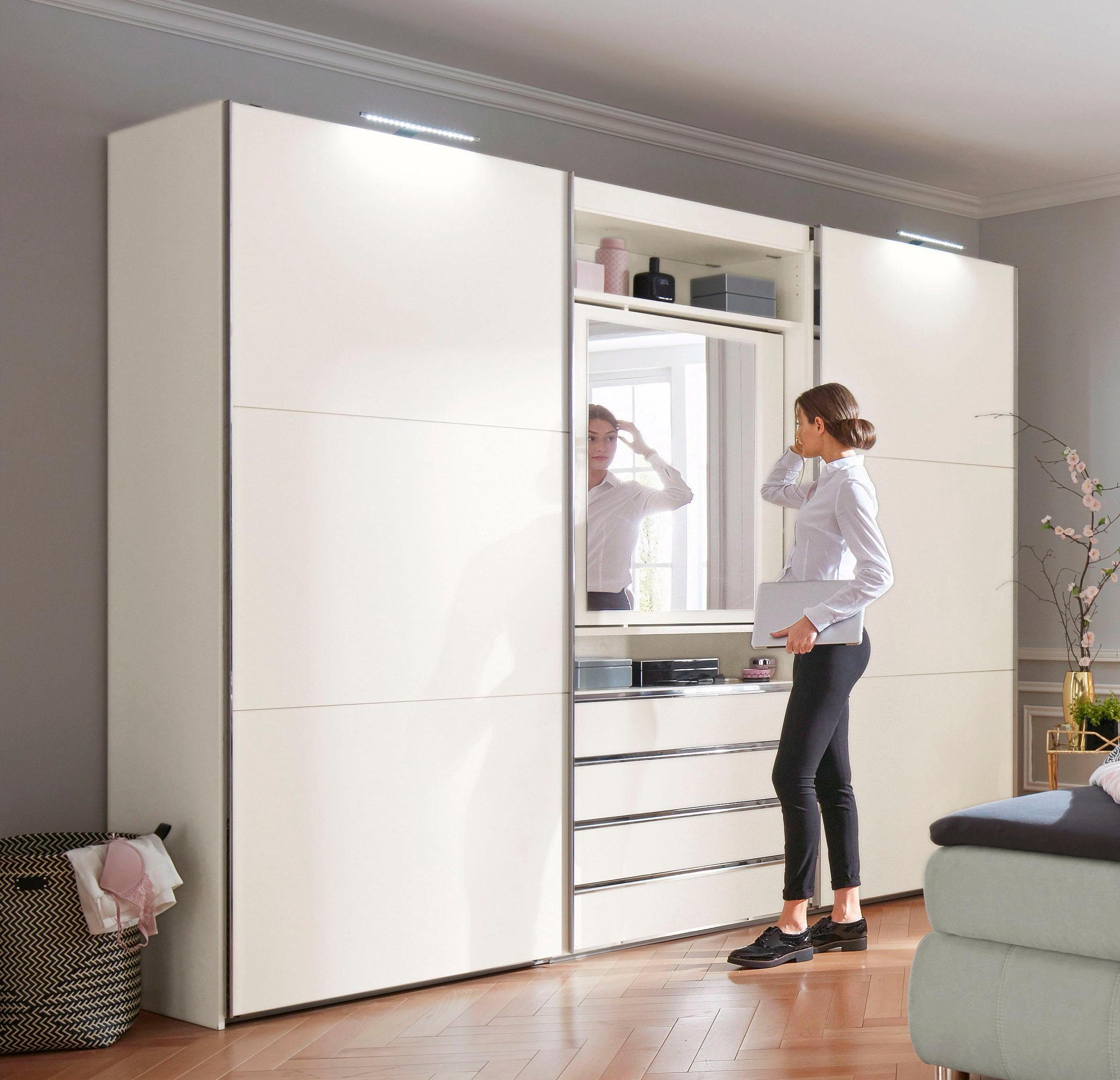 Wimex Schwebetürenschrank "Magic by fresh to go" mit drehbarer Spiegeltür günstig online kaufen