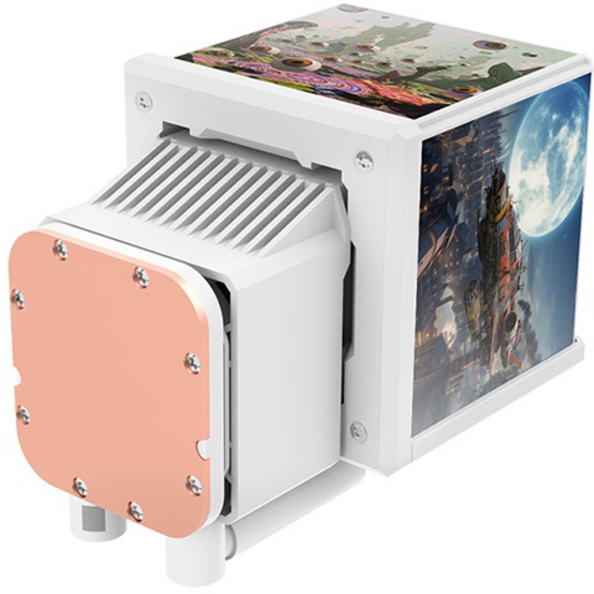 Thermaltake CPU Kühler Thermaltake Minecube 360 Ultra ARGB, Wasserkühlung