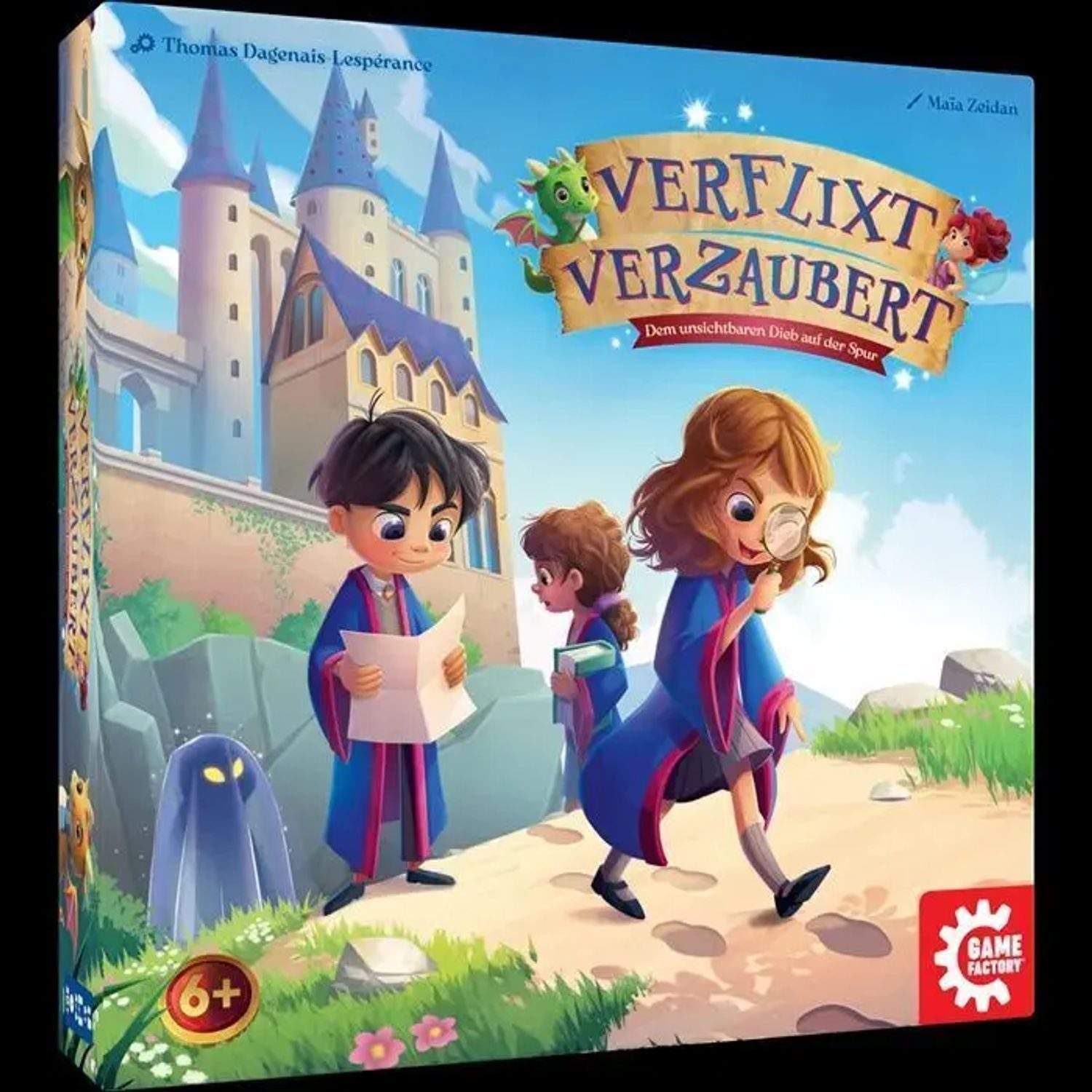 BrainBox Spiel GAME FACTORY - Verflixt Verzaubert (d)