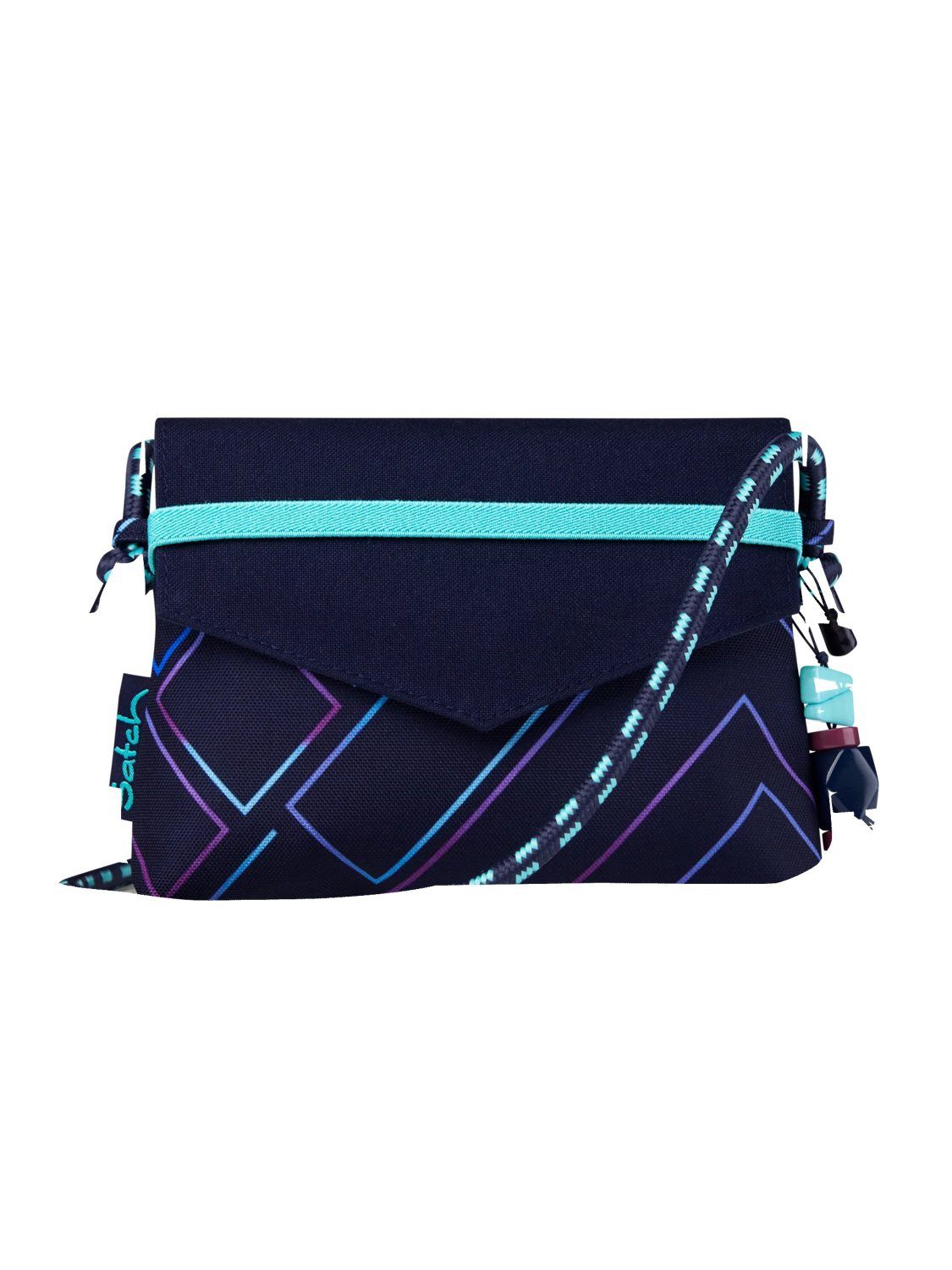 Satch Schultertasche Clutch, mit integriertem Spiegel