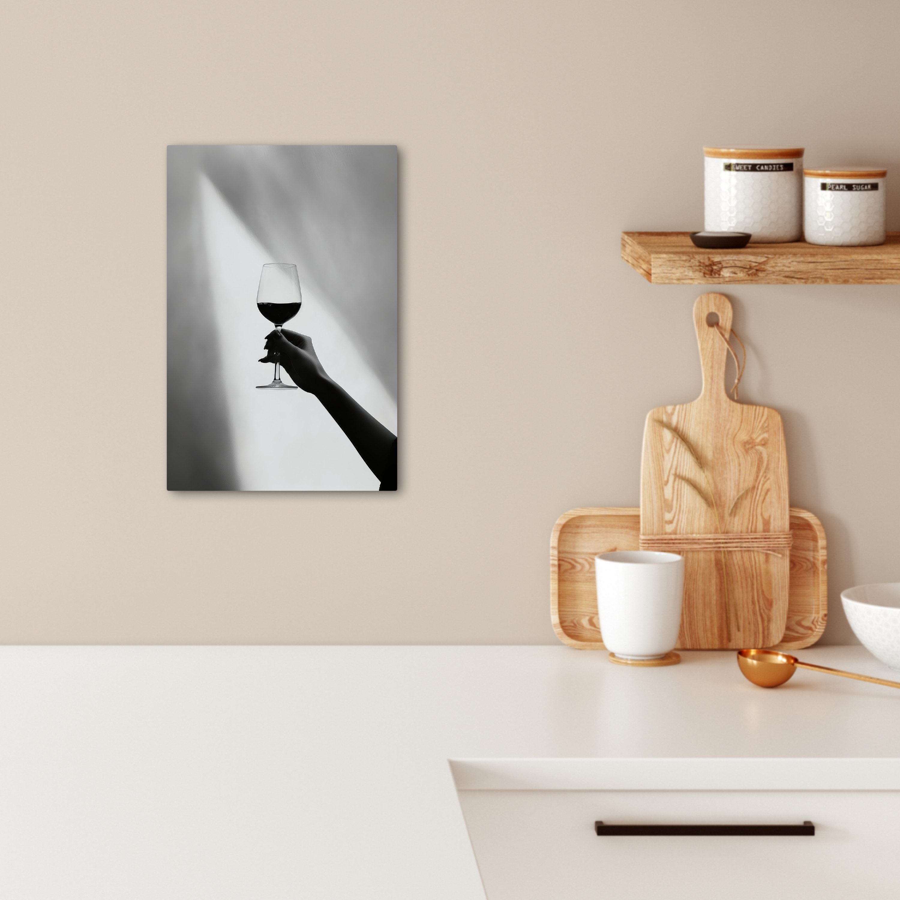 OneMillionCanvasses® Leinwandbild Leicht - Wein - günstig online kaufen