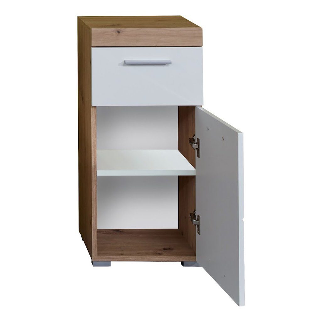 trendteam Stauraumschrank Amanda/MandoBad Badezimmerkommode Hochschrank Bad günstig online kaufen