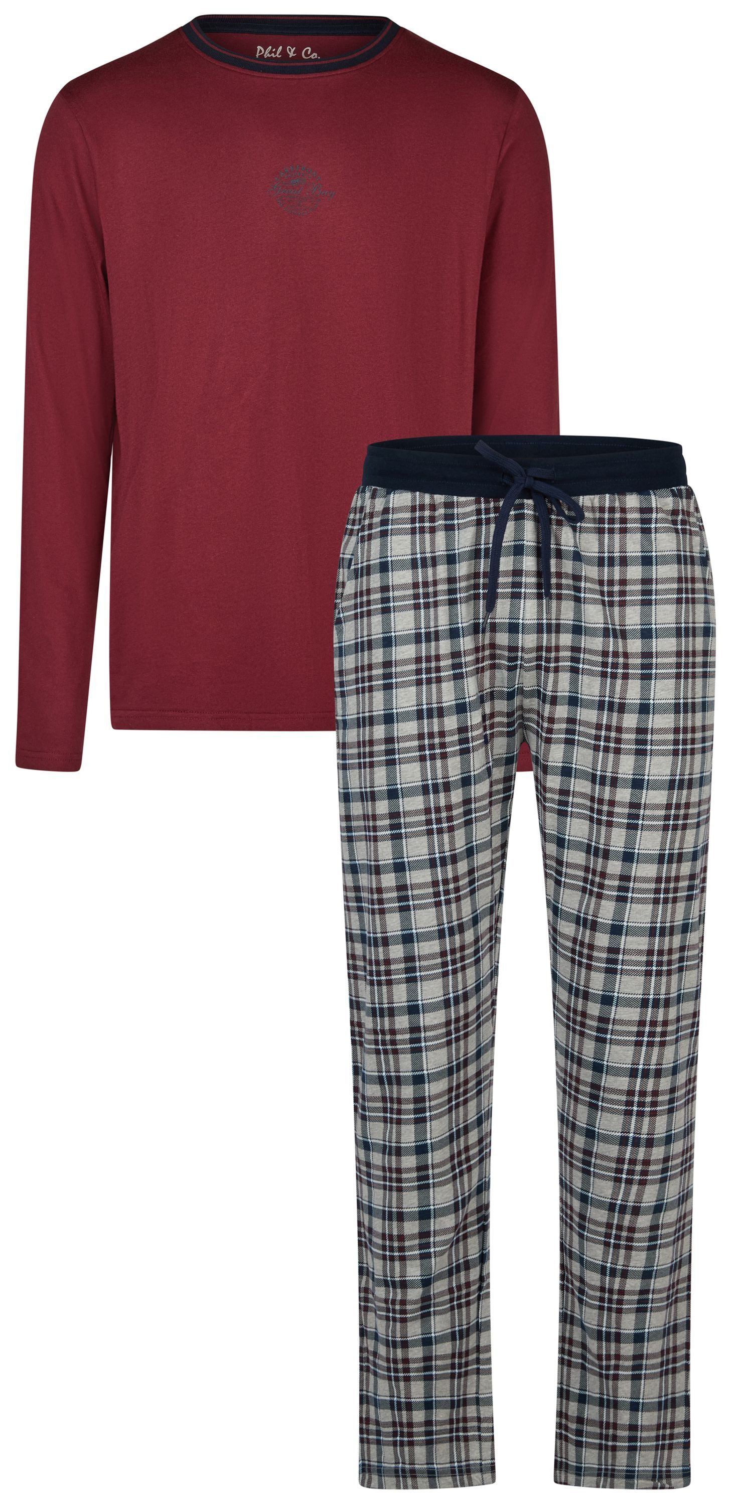 Phil & Co. Schlafanzug Winter Nomad (Set, 2 tlg., 2-teilig) Herren Pyjama l günstig online kaufen