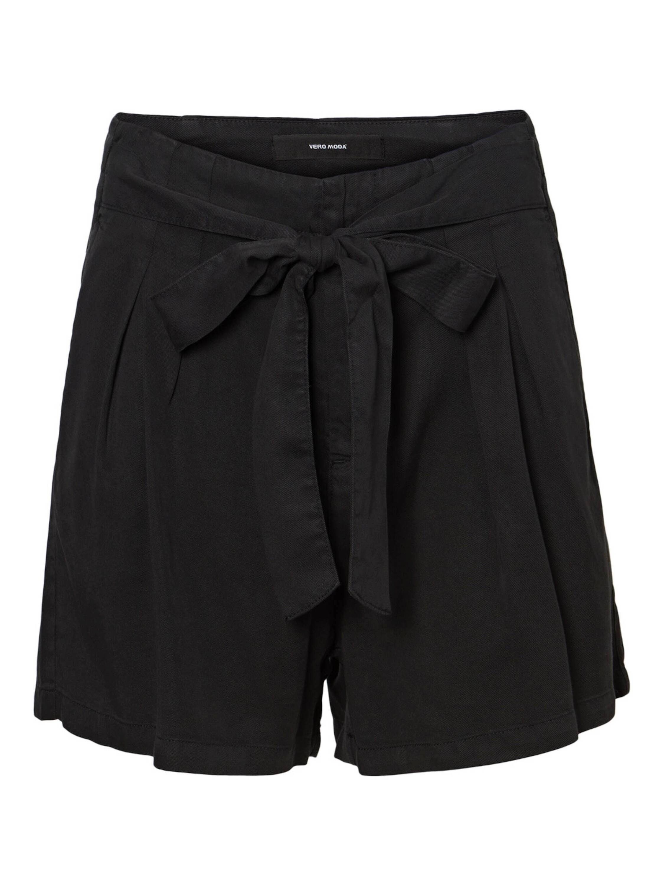 Vero Moda Chinoshorts Mia (1-tlg) Weiteres Detail, Falten, Plain/ohne Details, Drapiert/gerafft