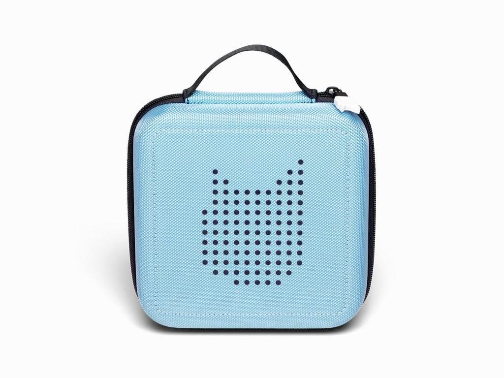 tonies Kindergartentasche Transporter hellblau, deine Tonies Der Platz und zu Tonie-Sammlung Wegbegleiter ideale für Menge von bis 20 bietet jede